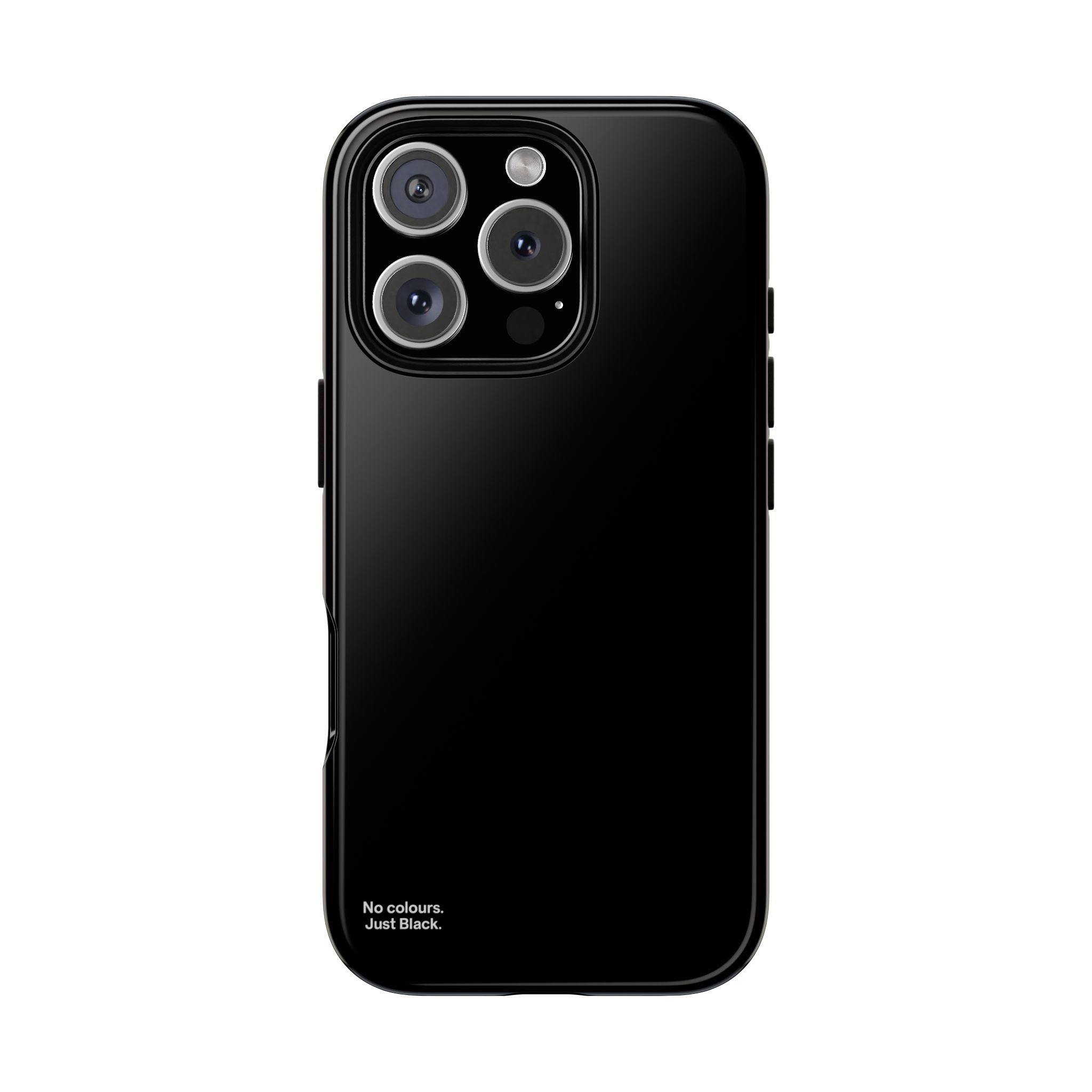 Minimalist Black Phone Case - INALLBLACK