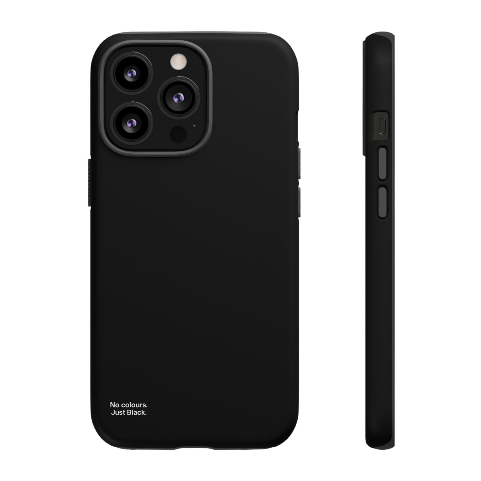 Minimalist Black Phone Case - INALLBLACK