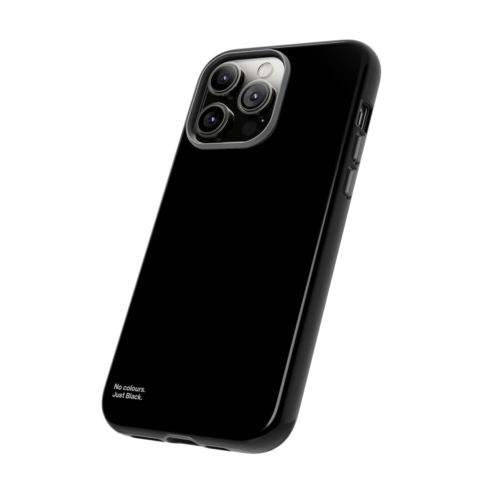Minimalist Black Phone Case - INALLBLACK