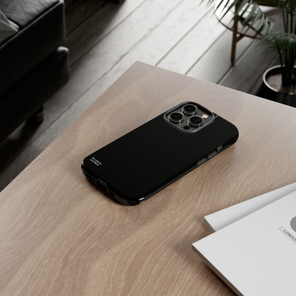 Minimalist Black Phone Case - INALLBLACK