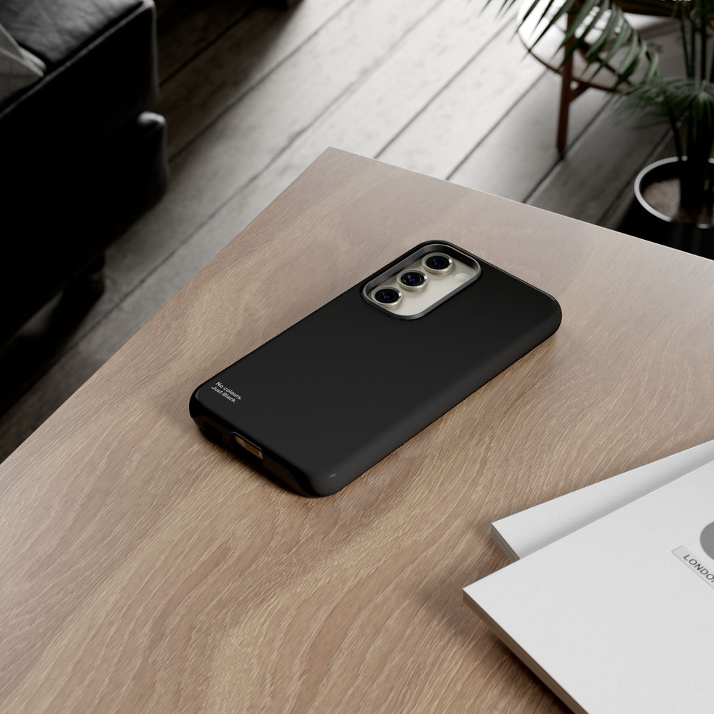 Minimalist Black Phone Case - INALLBLACK