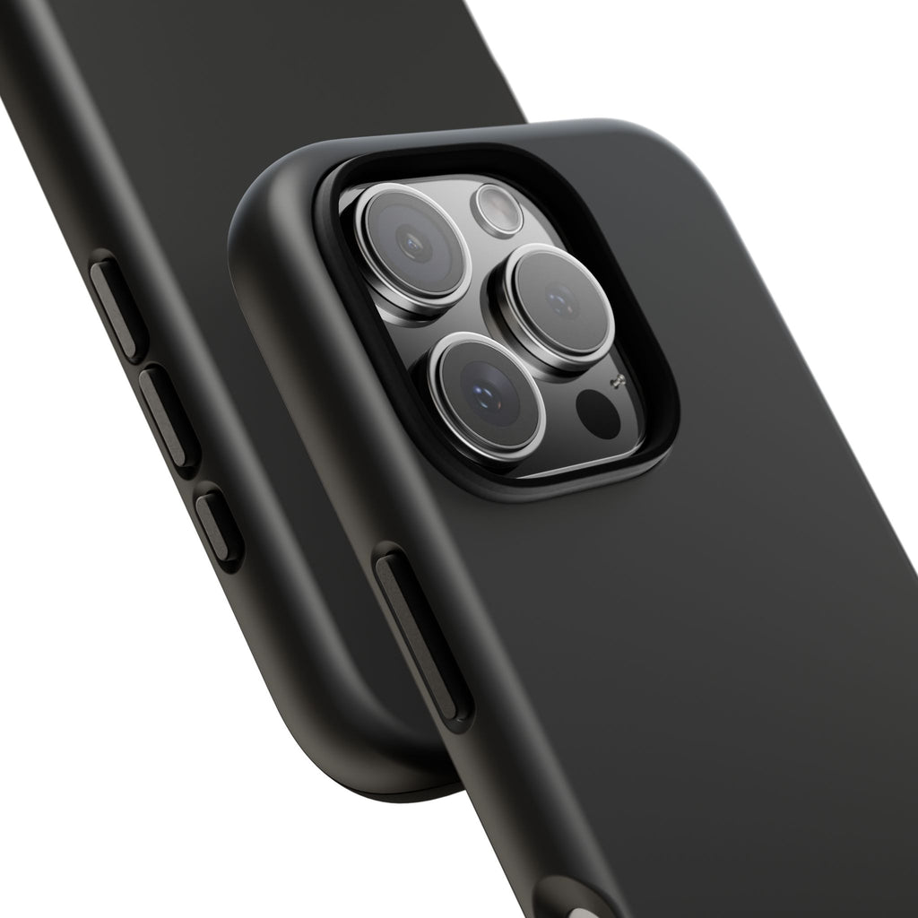 Minimalist Black Phone Case - INALLBLACK