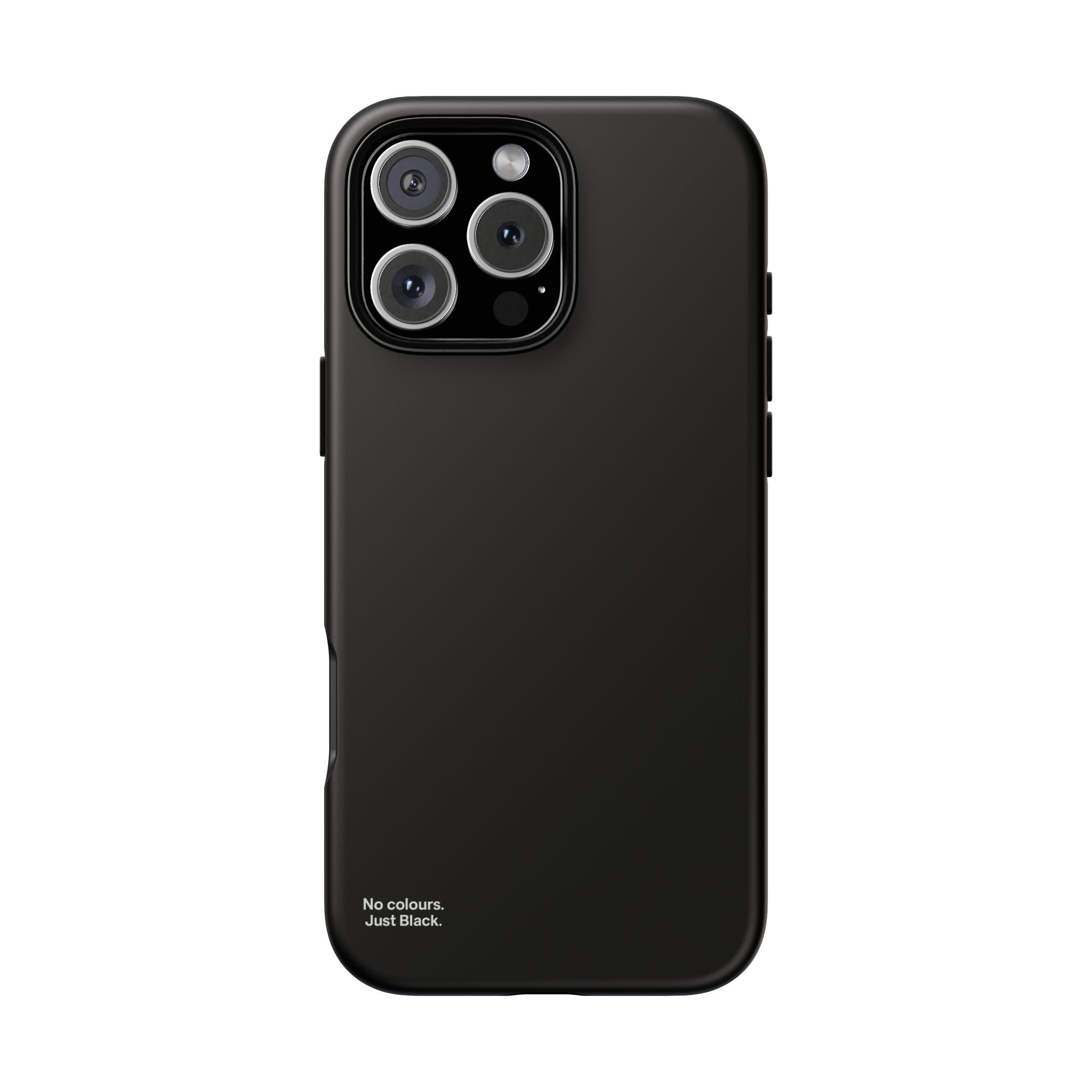 Minimalist Black Phone Case - INALLBLACK