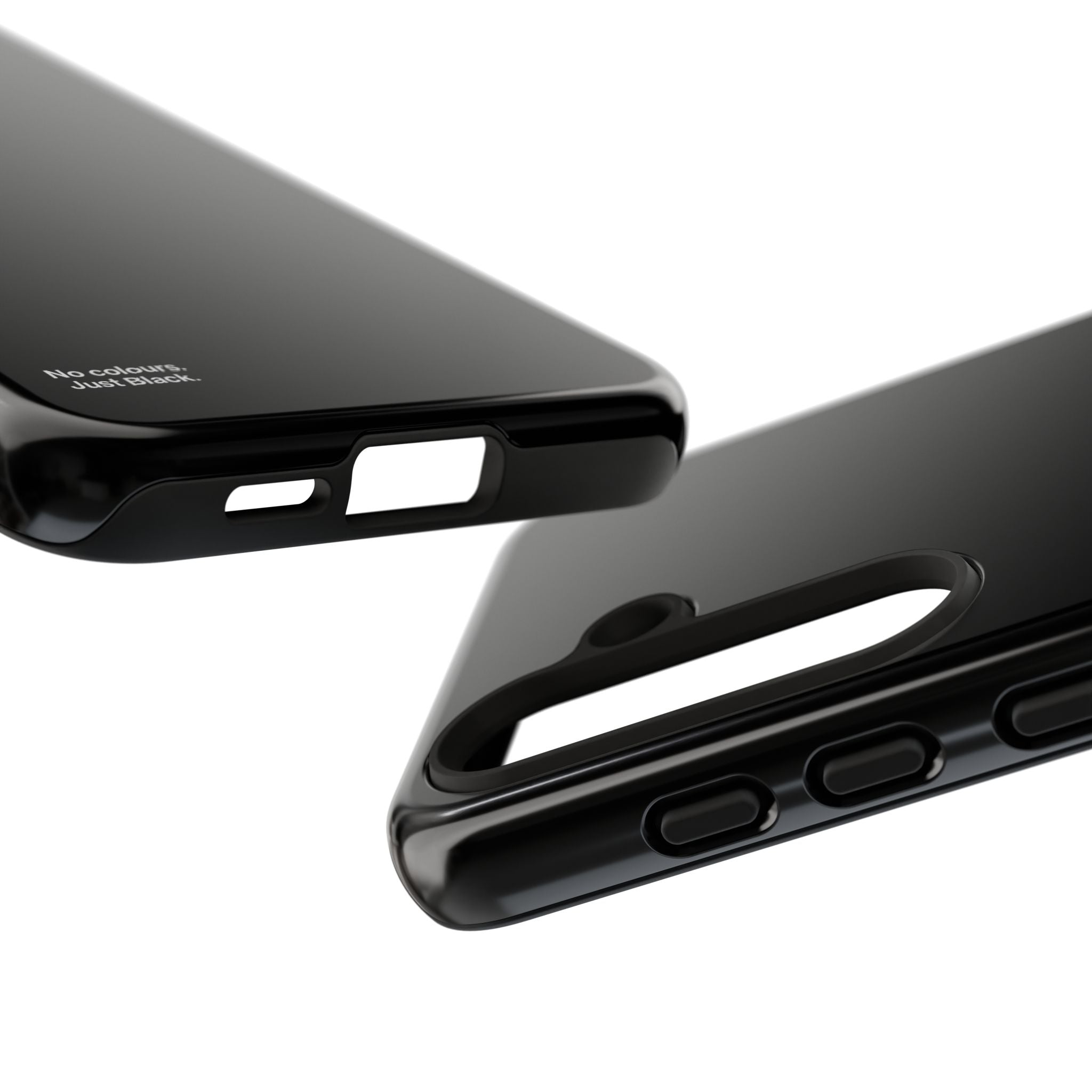Minimalist Black Phone Case - INALLBLACK