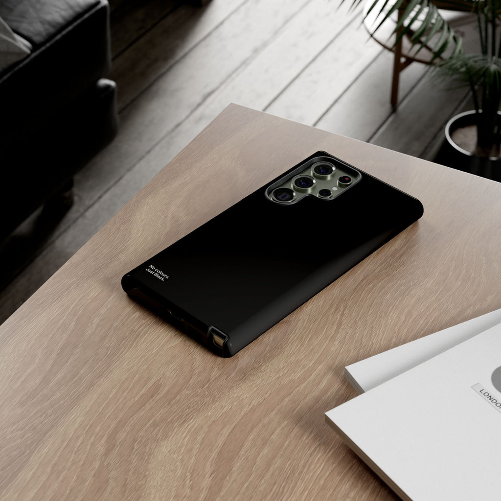 Minimalist Black Phone Case - INALLBLACK