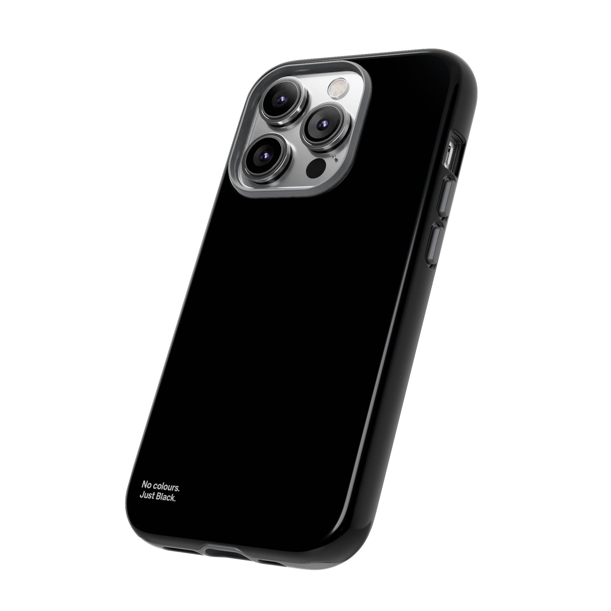 Minimalist Black Phone Case - INALLBLACK