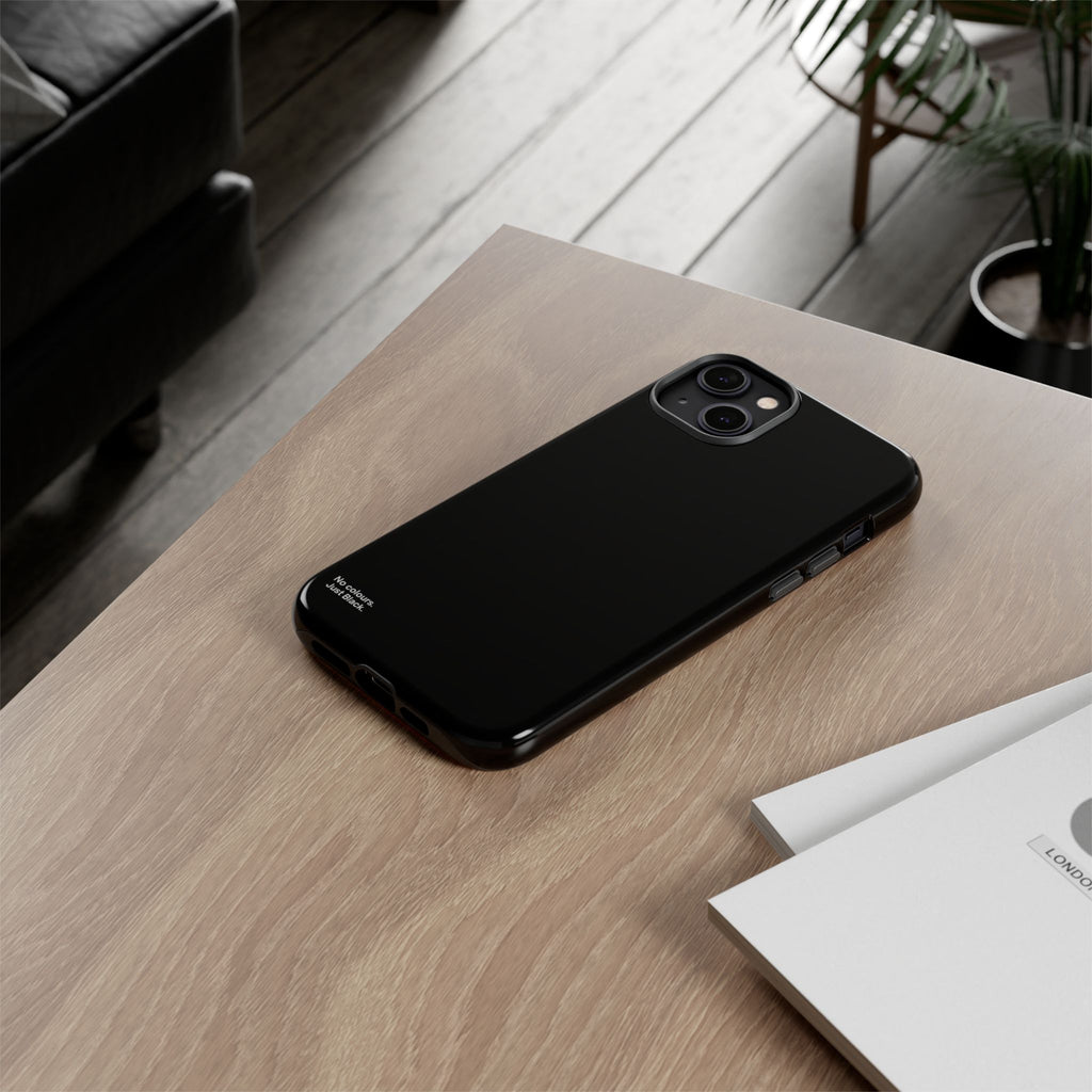 Minimalist Black Phone Case - INALLBLACK