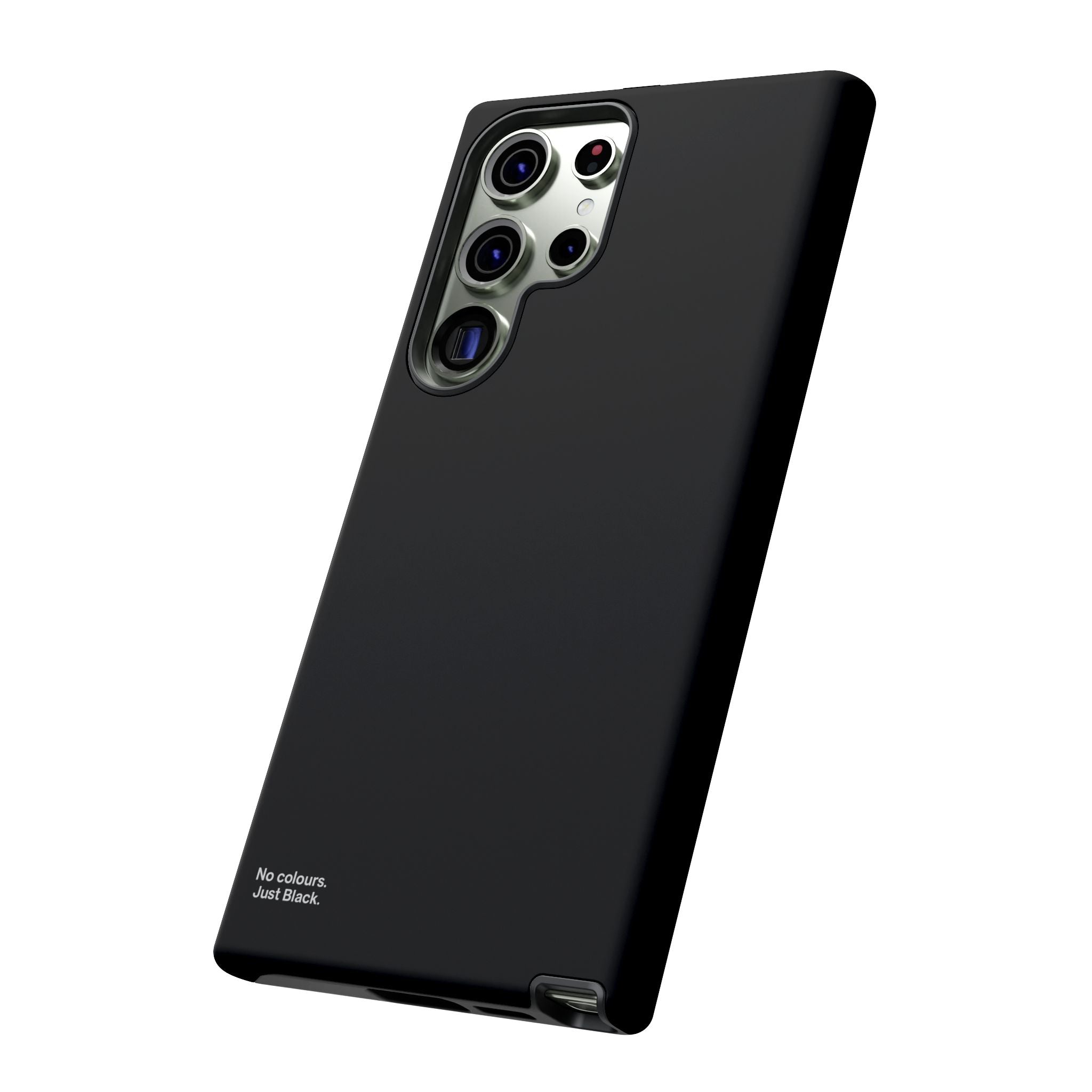 Minimalist Black Phone Case - INALLBLACK