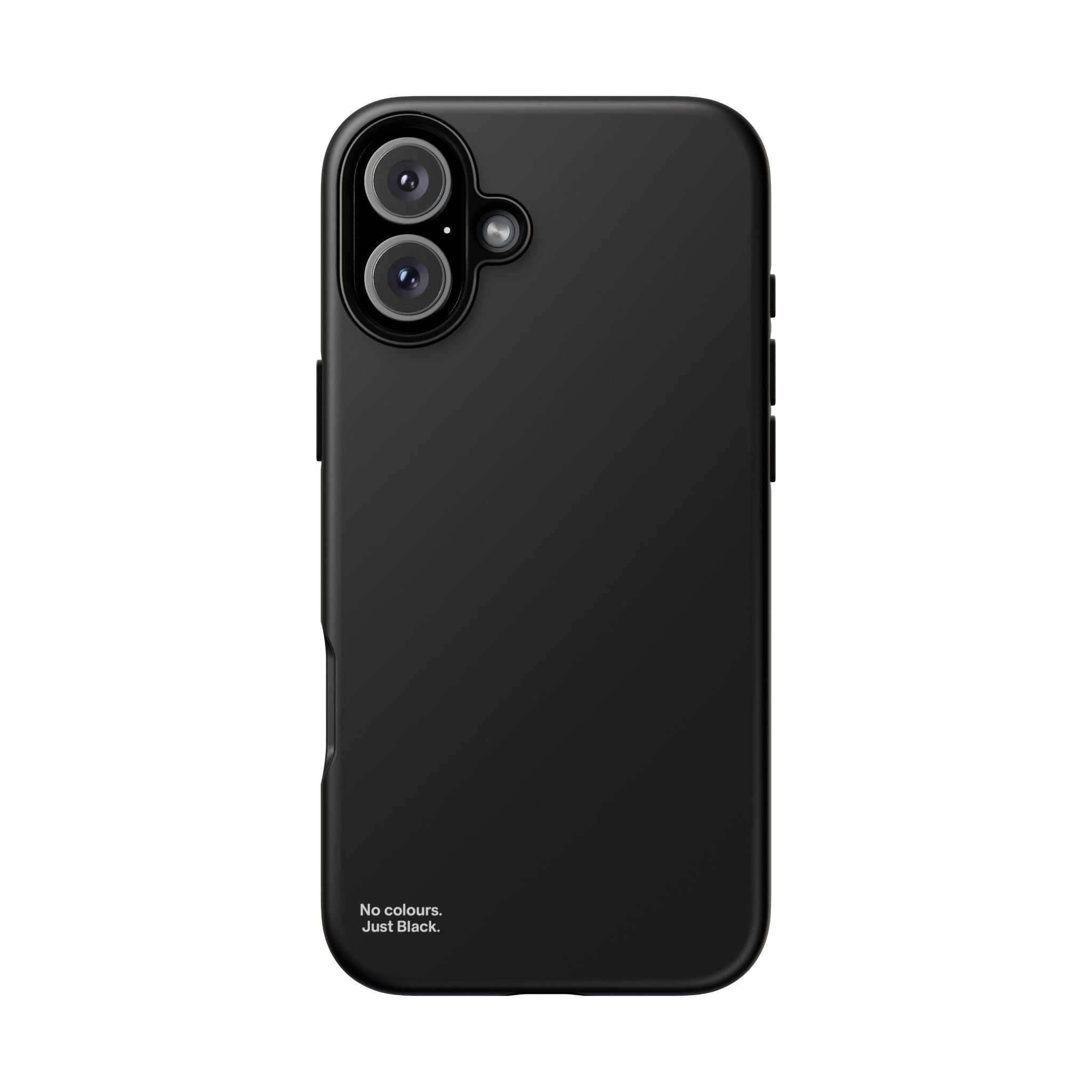 Minimalist Black Phone Case - INALLBLACK