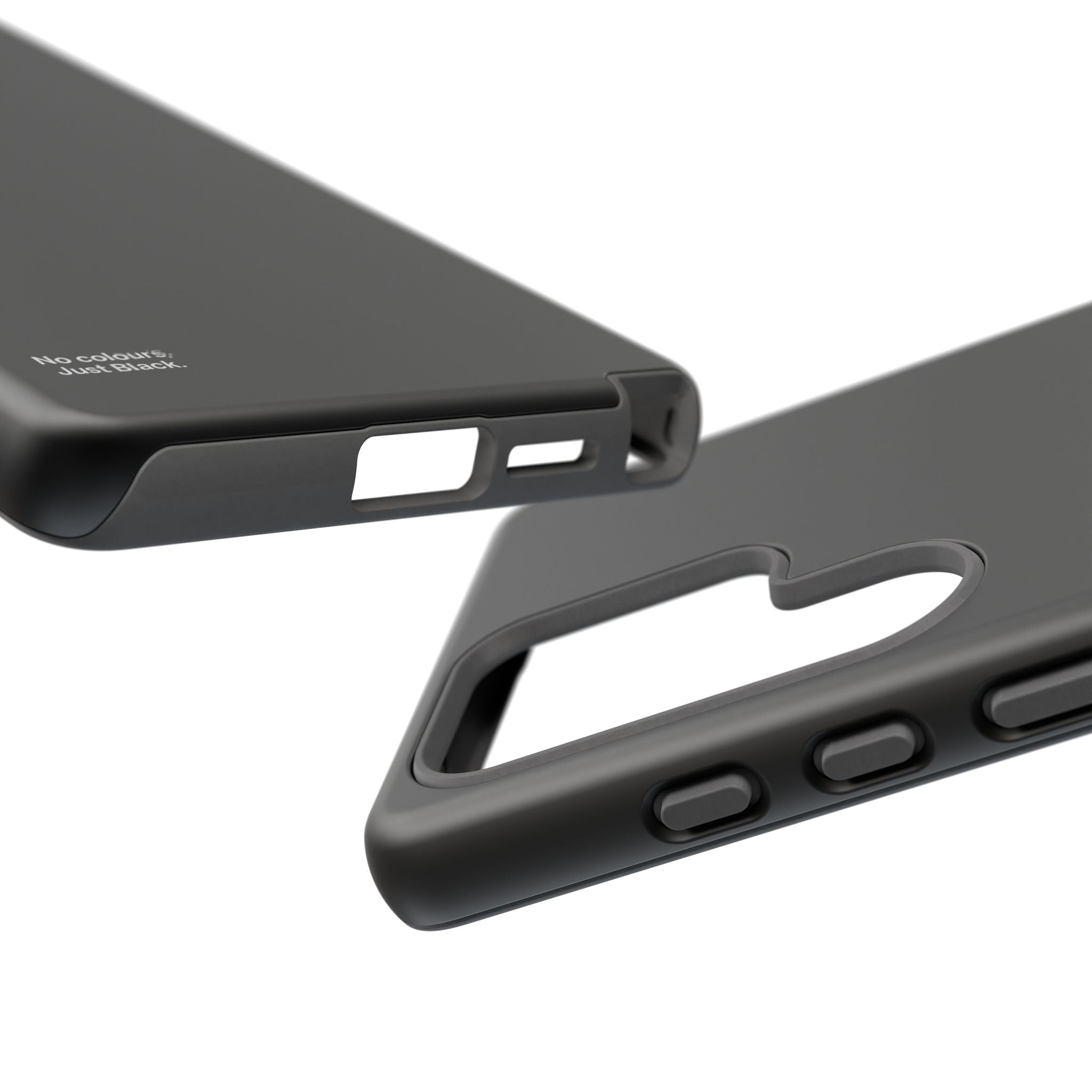Minimalist Black Phone Case - INALLBLACK