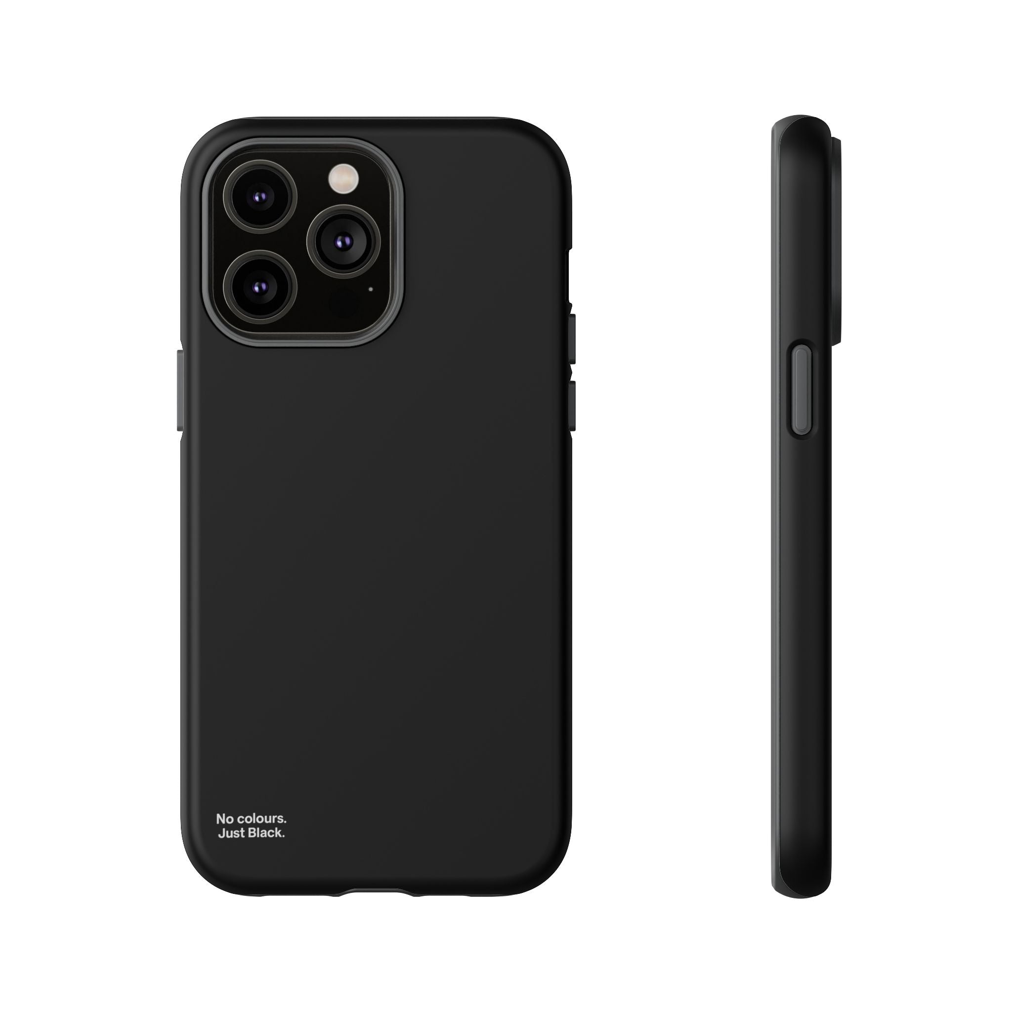 Minimalist Black Phone Case - INALLBLACK