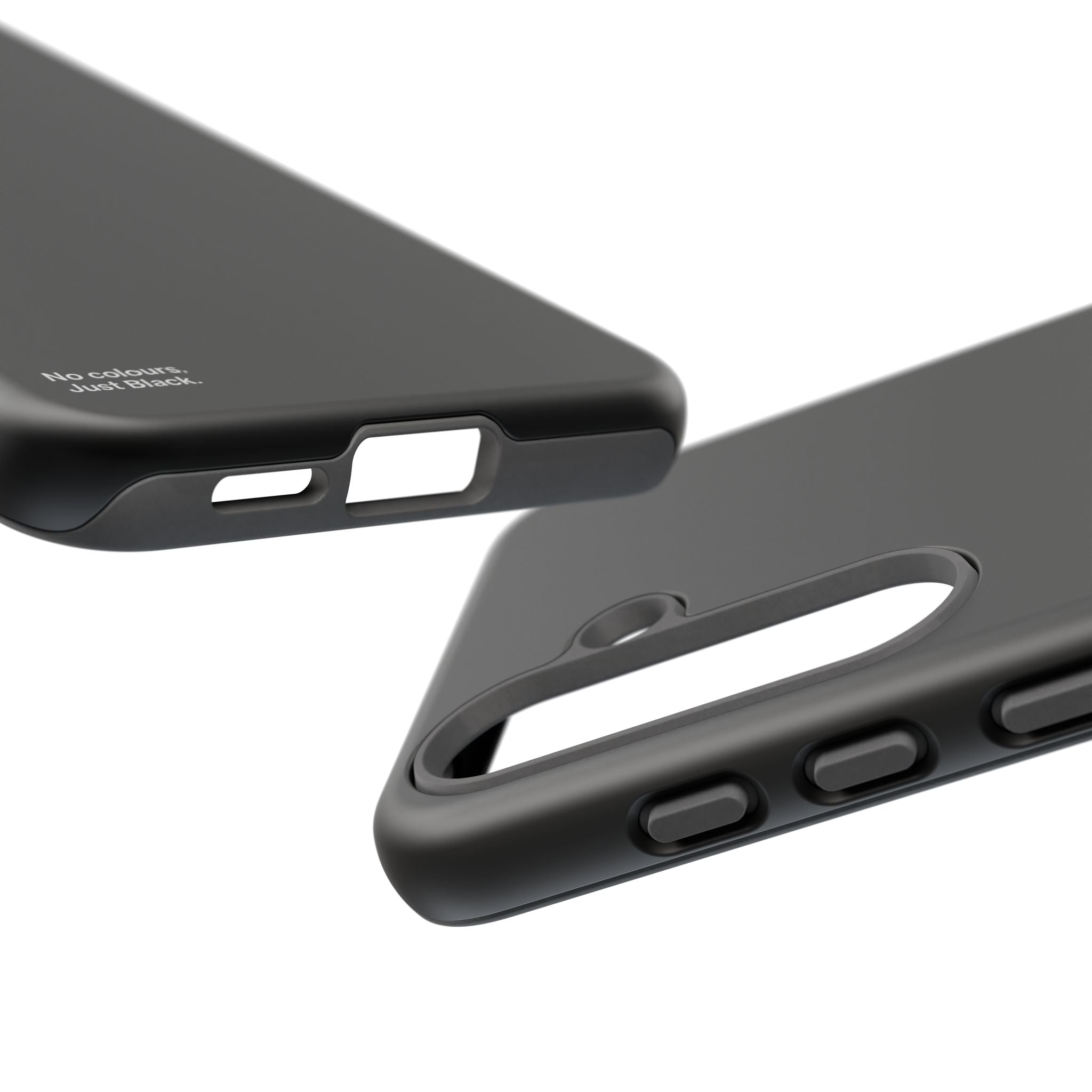 Minimalist Black Phone Case - INALLBLACK