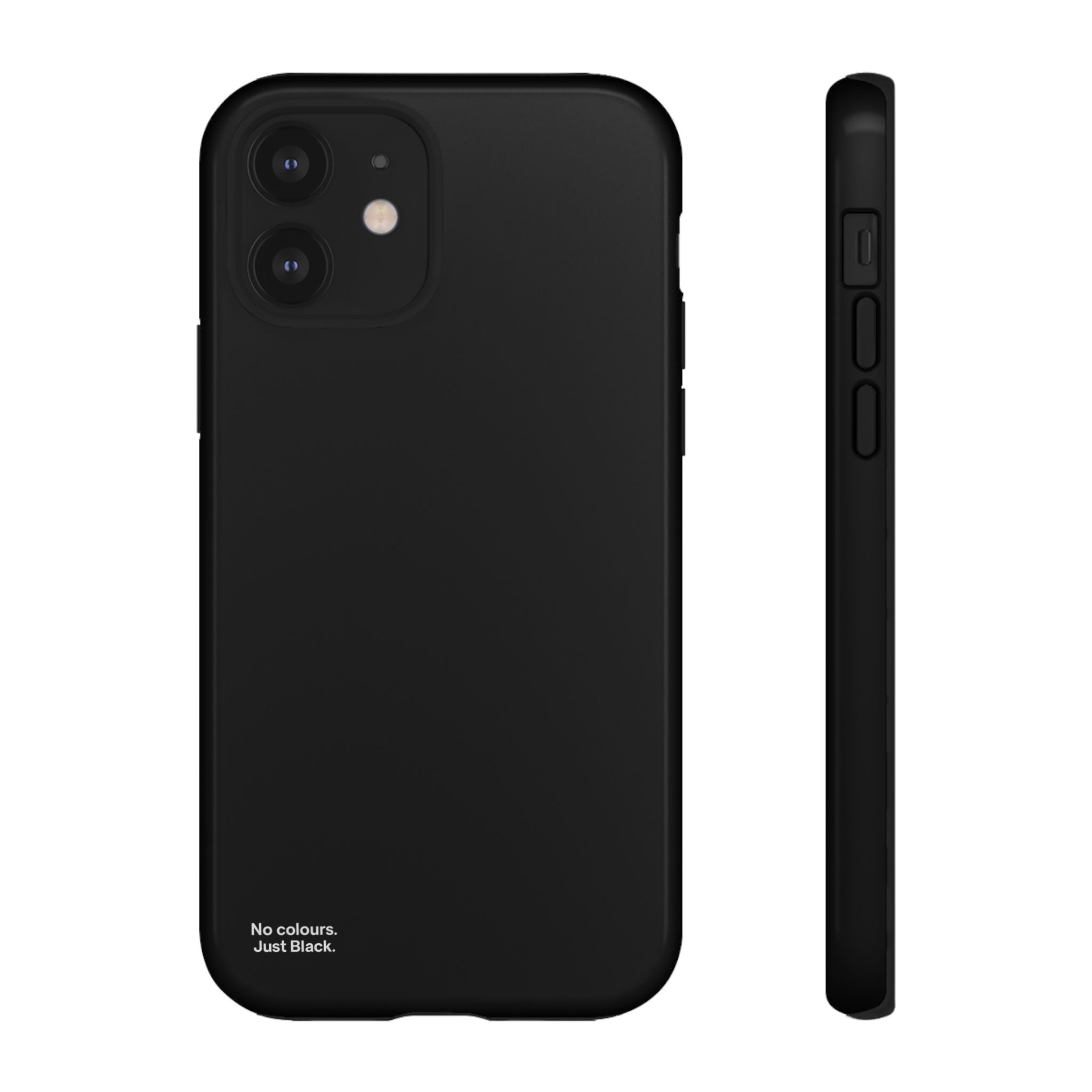 Minimalist Black Phone Case - INALLBLACK