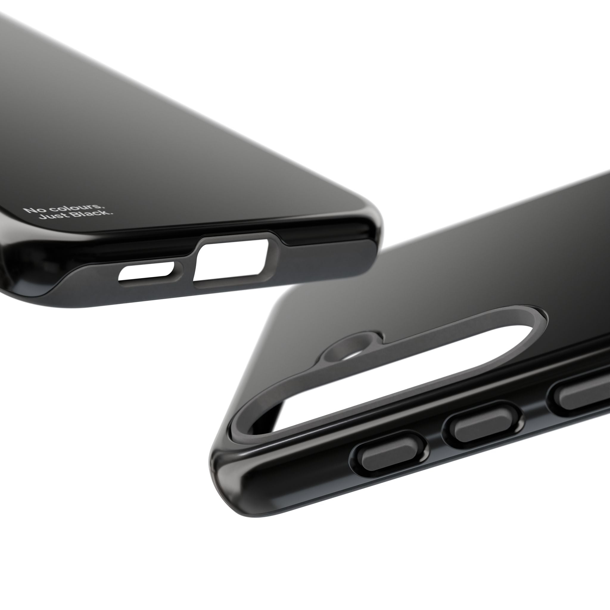 Minimalist Black Phone Case - INALLBLACK