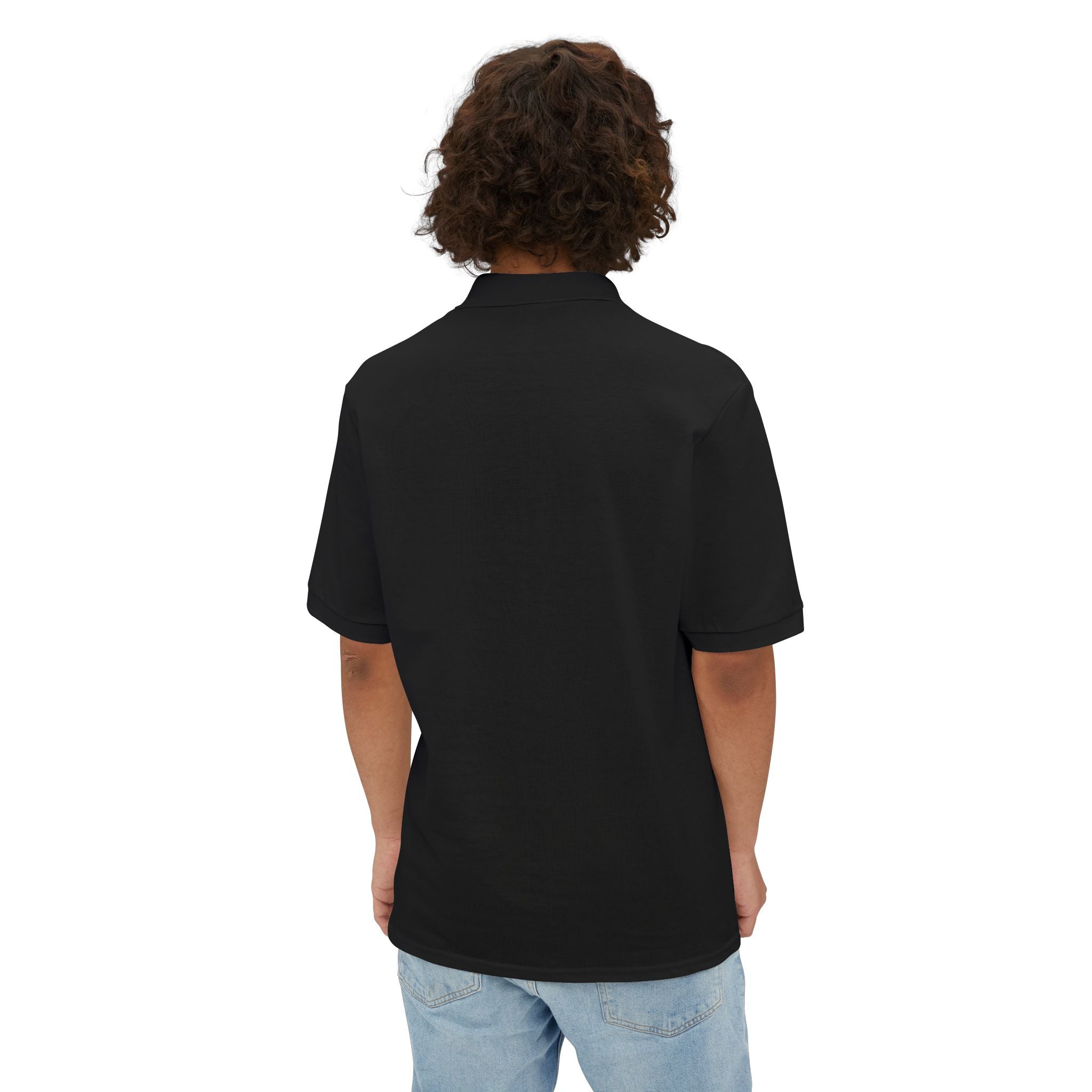 Men's Stylish Piqué Polo Shirt - INALLBLACK