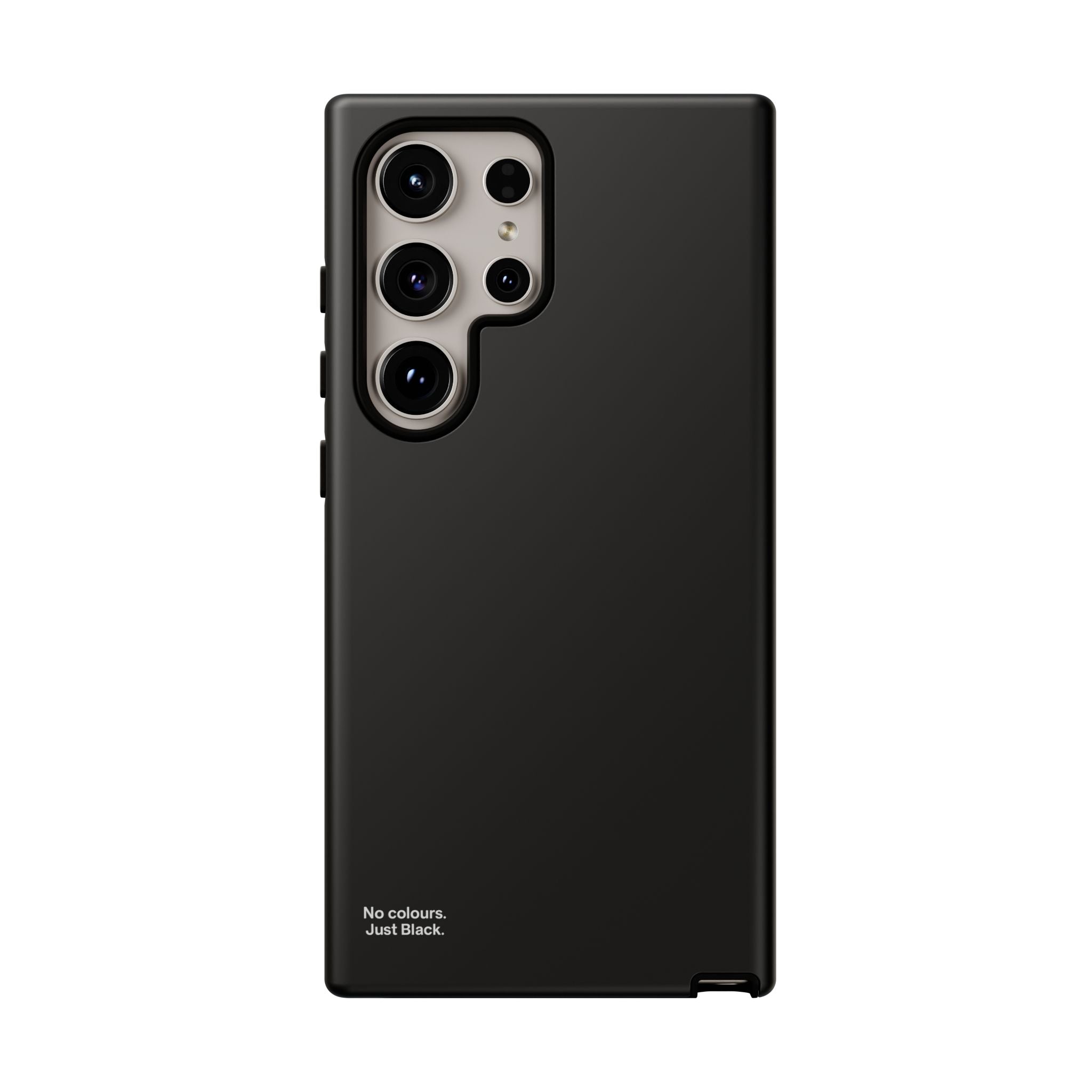 Minimalist Black Phone Case - INALLBLACK