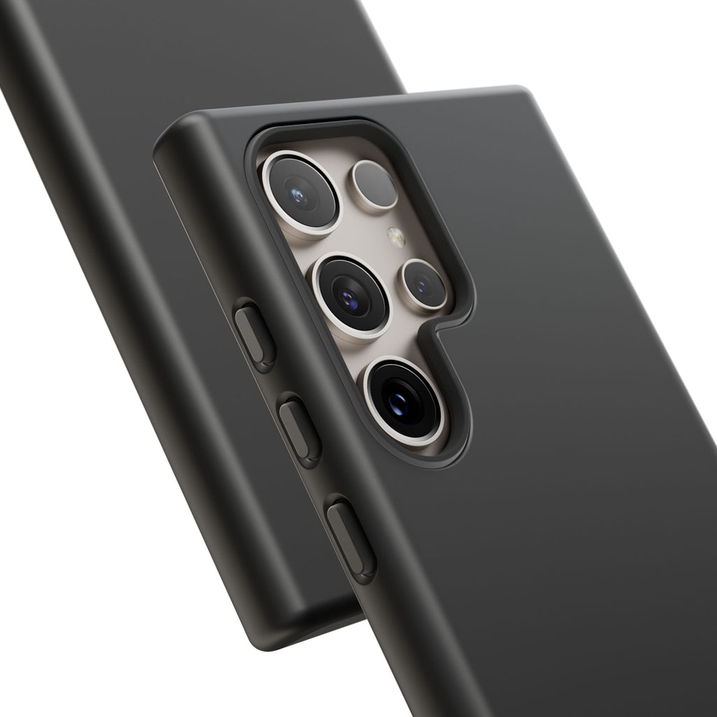 Minimalist Black Phone Case - INALLBLACK