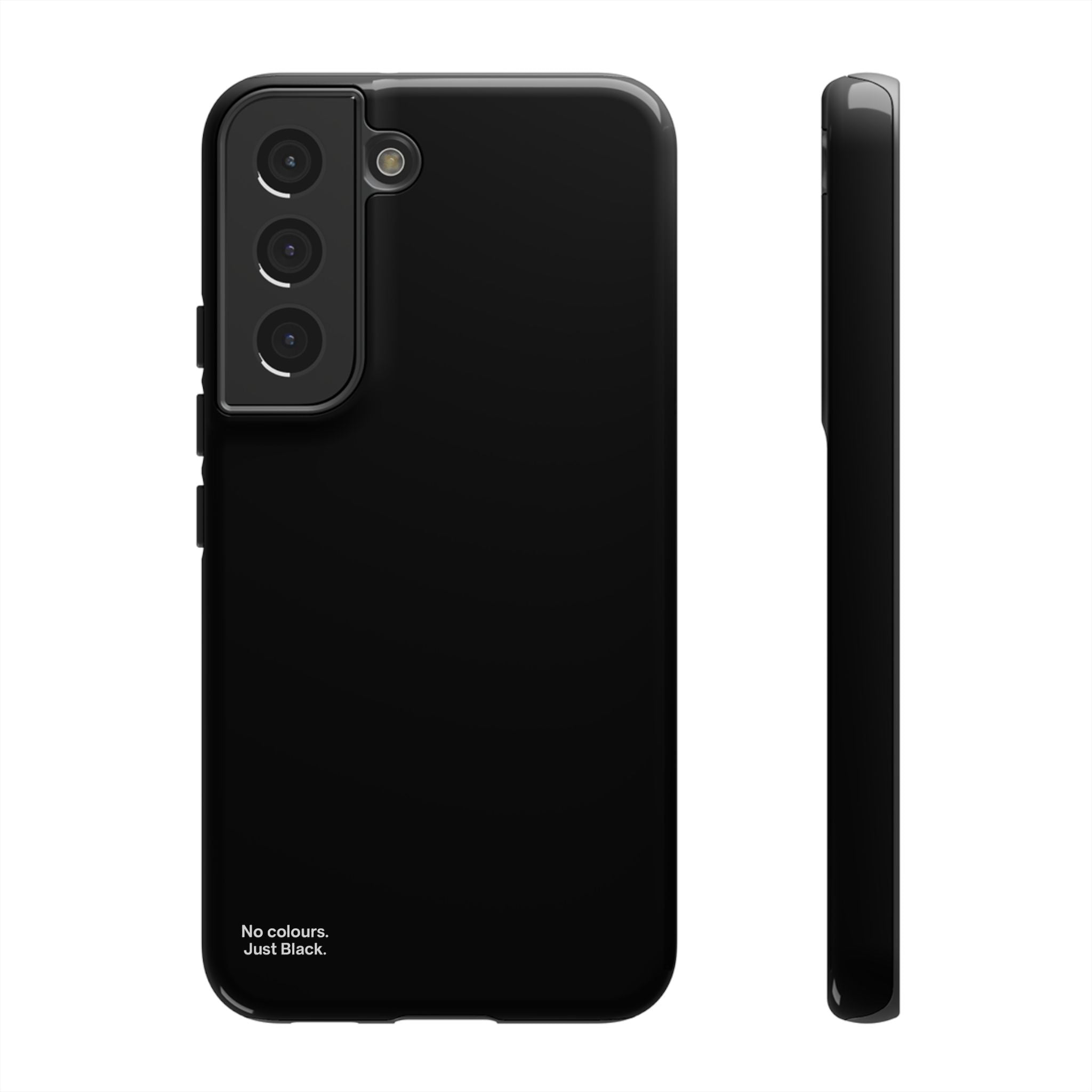 Minimalist Black Phone Case - INALLBLACK