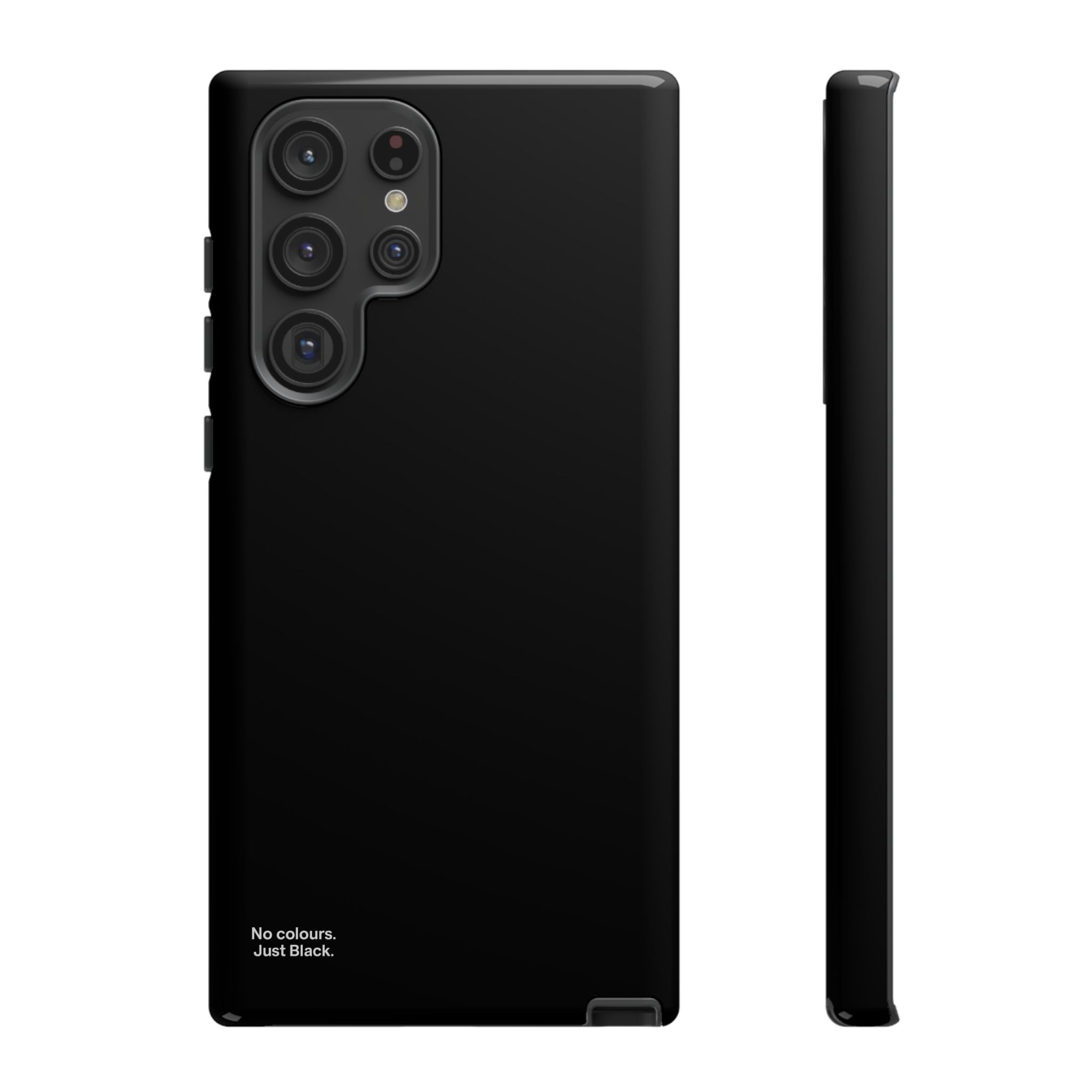 Minimalist Black Phone Case - INALLBLACK
