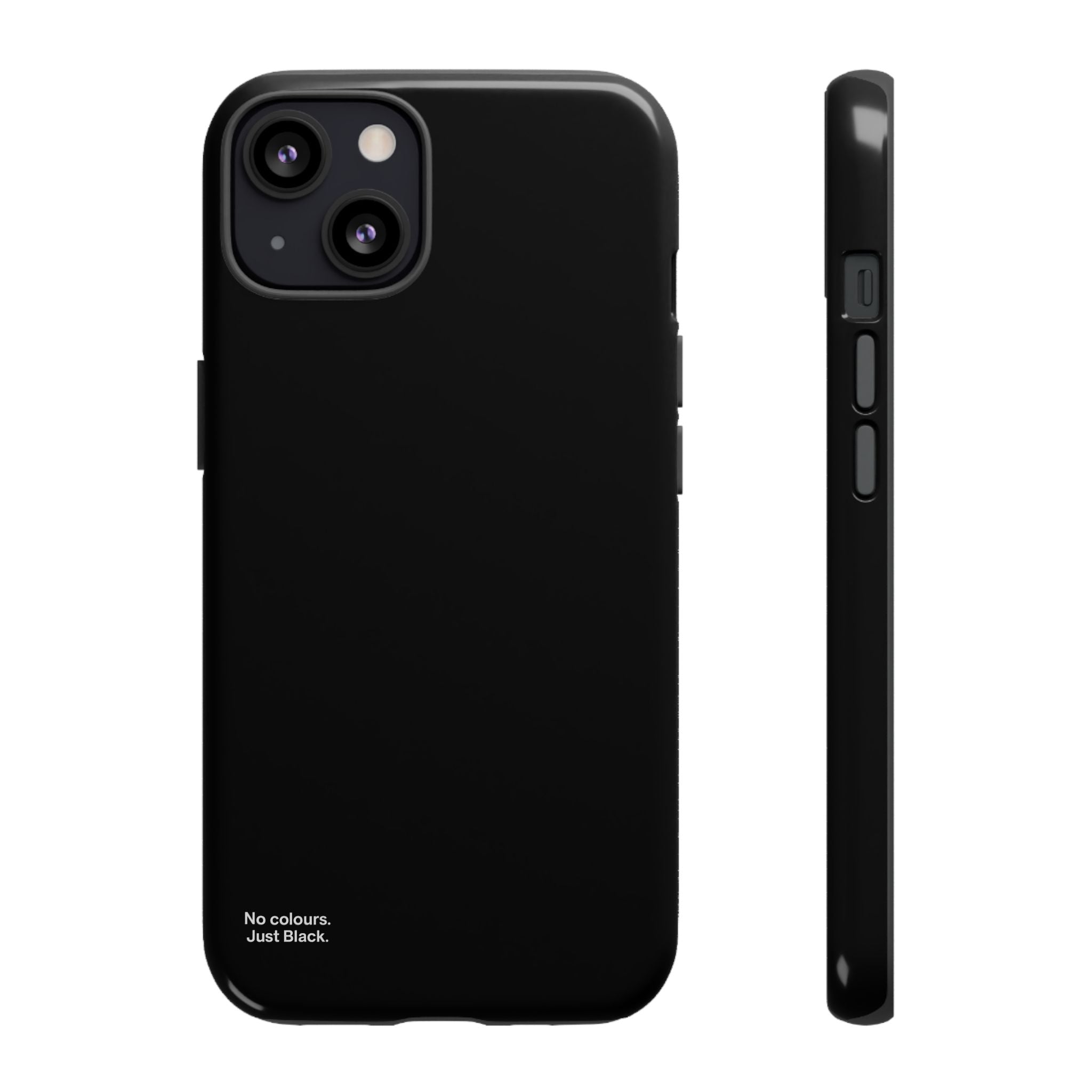 Minimalist Black Phone Case - INALLBLACK