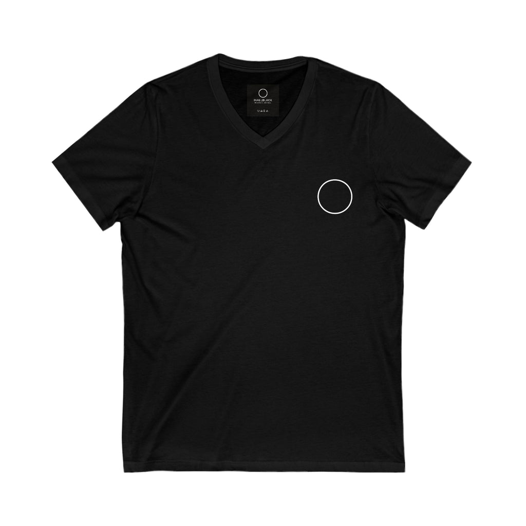 Men's V-Neck T-Shirt - INALLBLACK