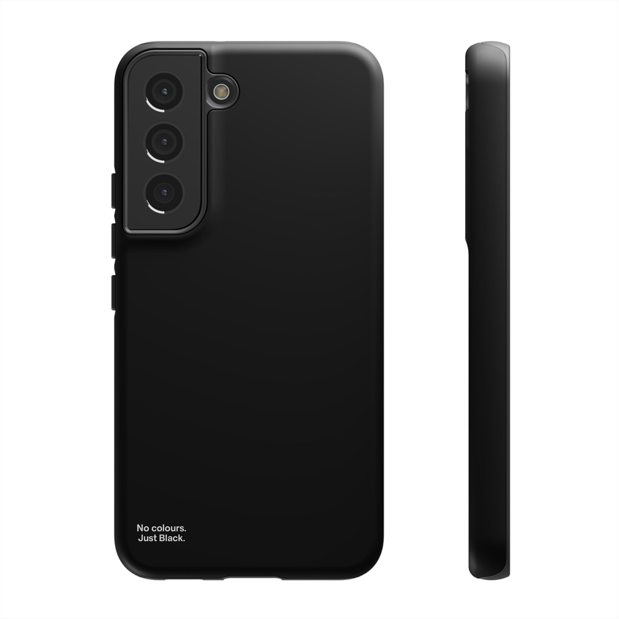 Minimalist Black Phone Case - INALLBLACK