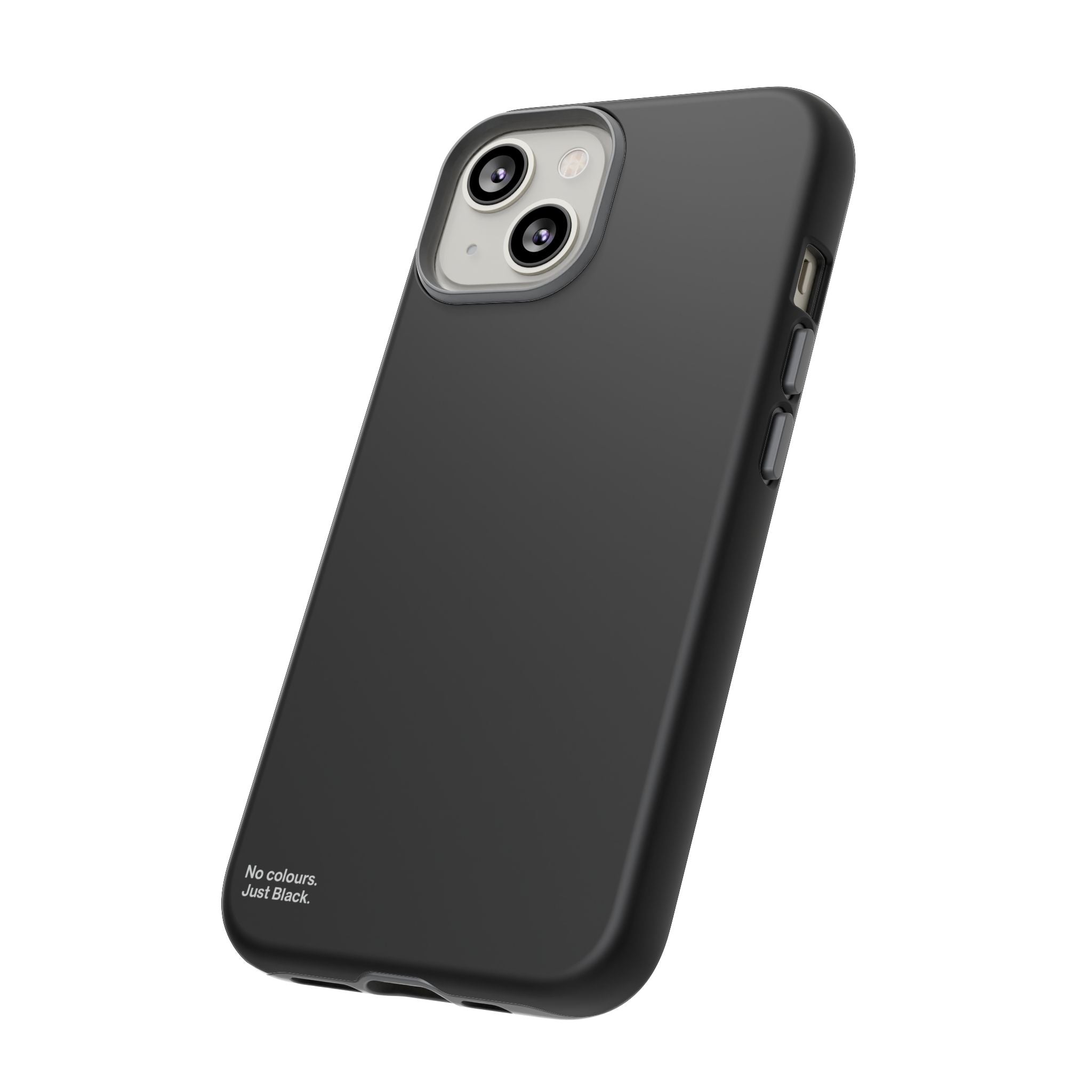 Minimalist Black Phone Case - INALLBLACK