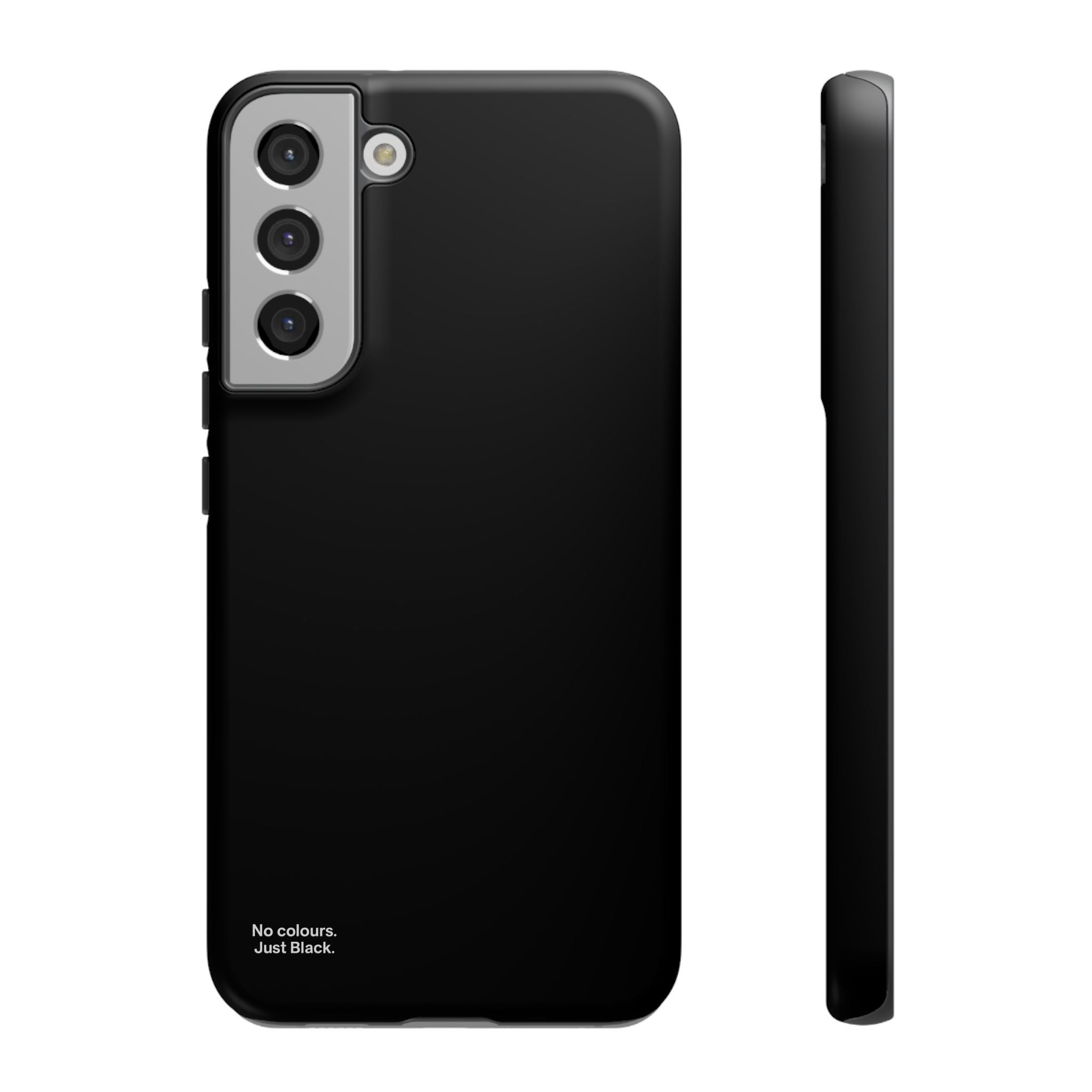 Minimalist Black Phone Case - INALLBLACK