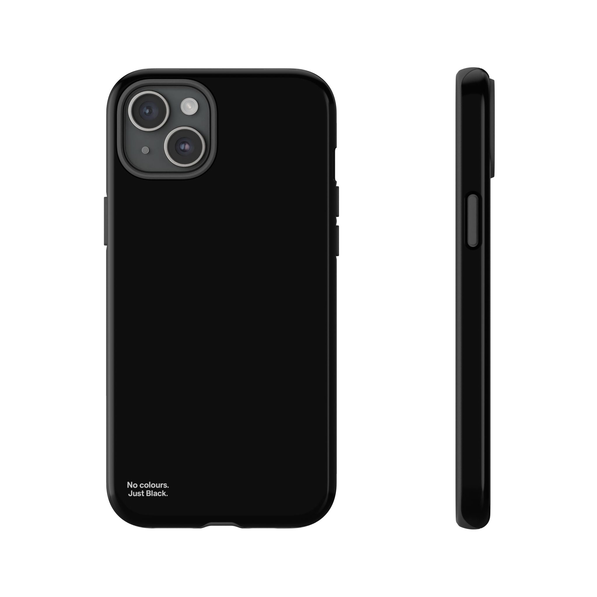 Minimalist Black Phone Case - INALLBLACK