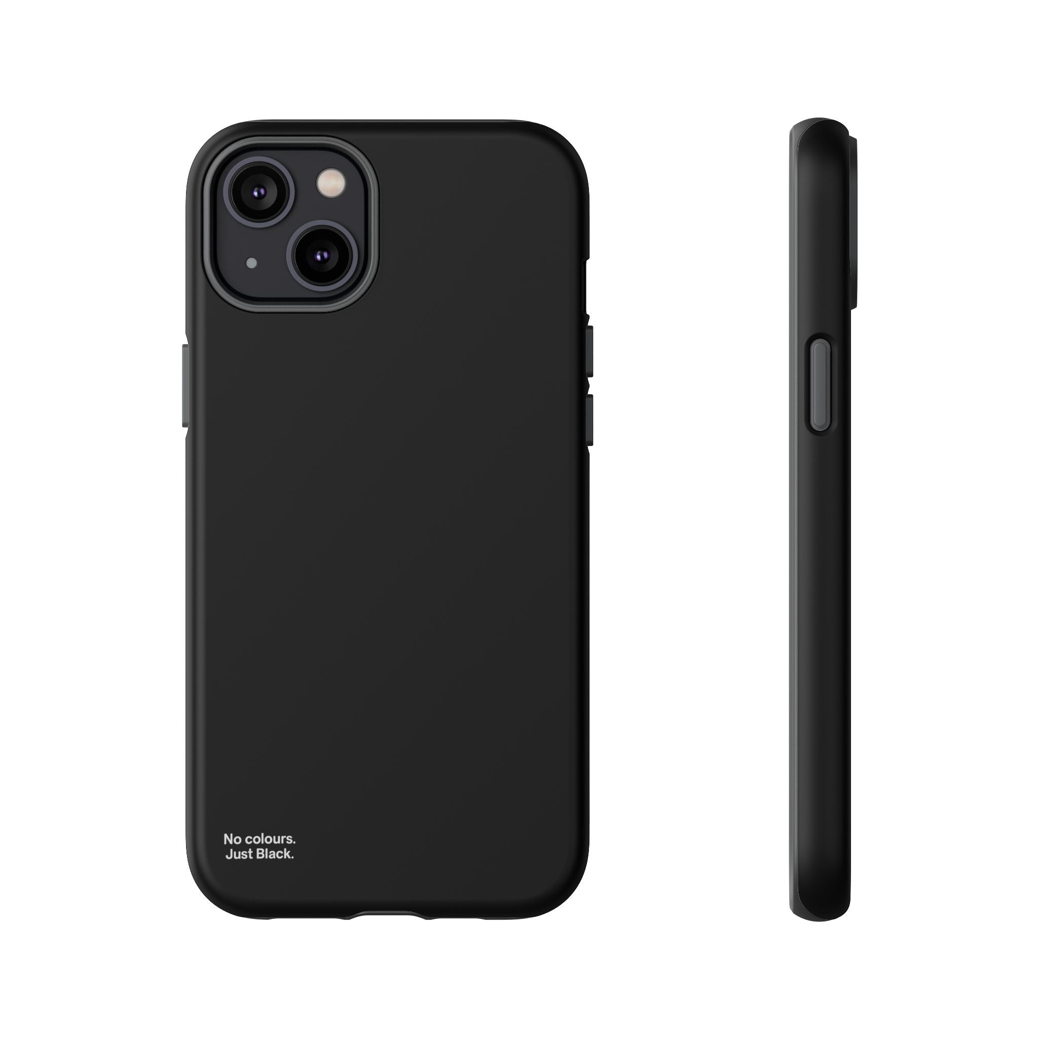 Minimalist Black Phone Case - INALLBLACK