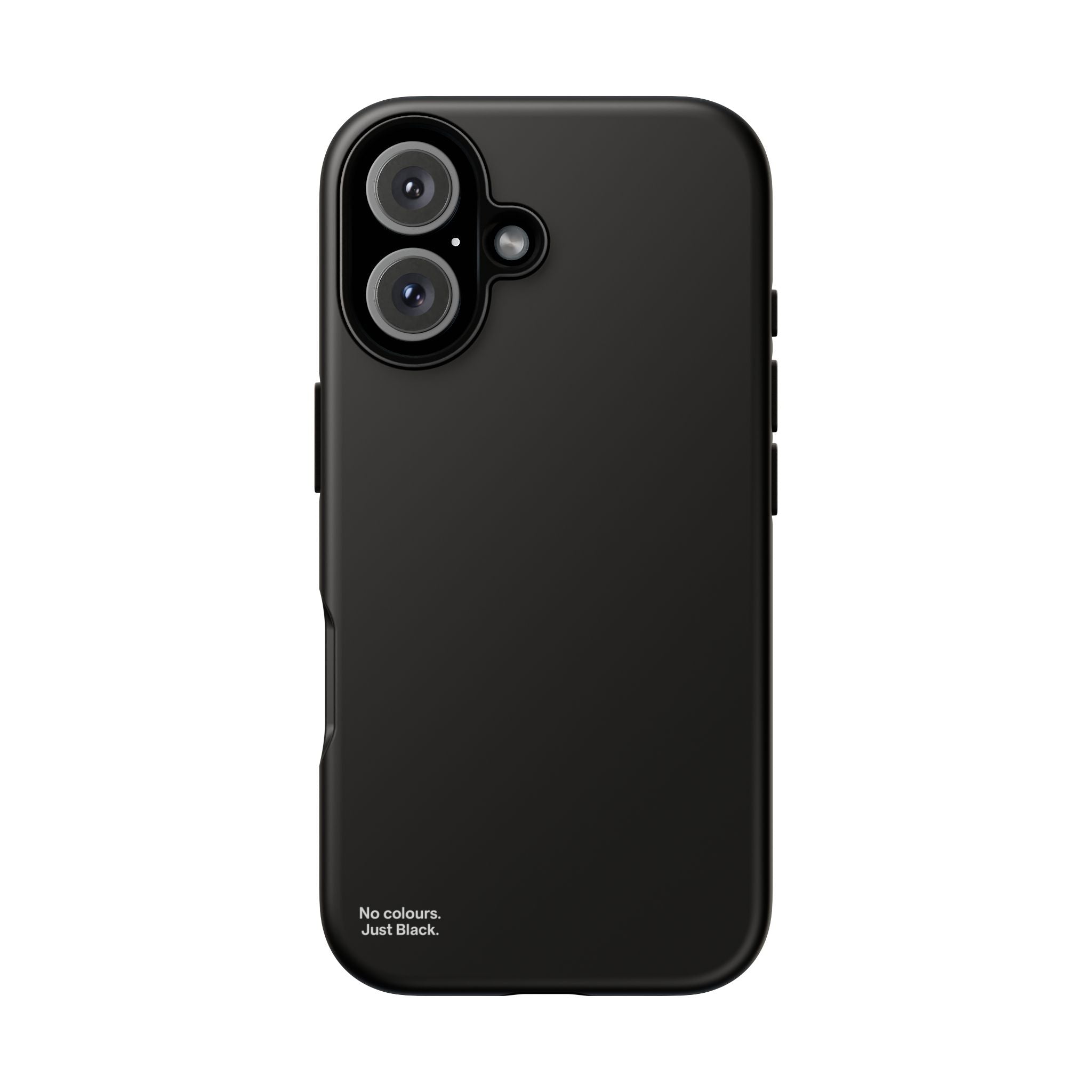 Minimalist Black Phone Case - INALLBLACK