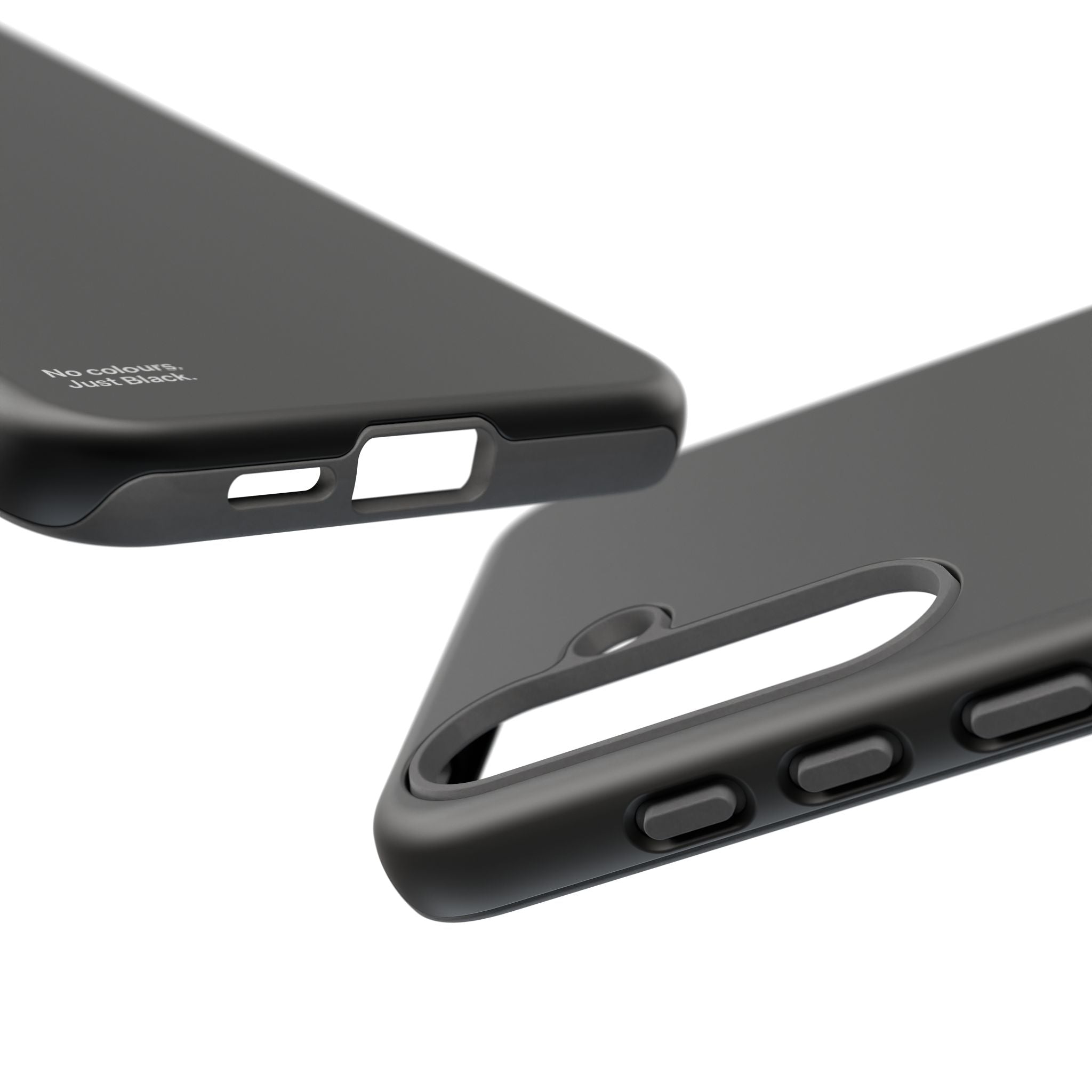Minimalist Black Phone Case - INALLBLACK
