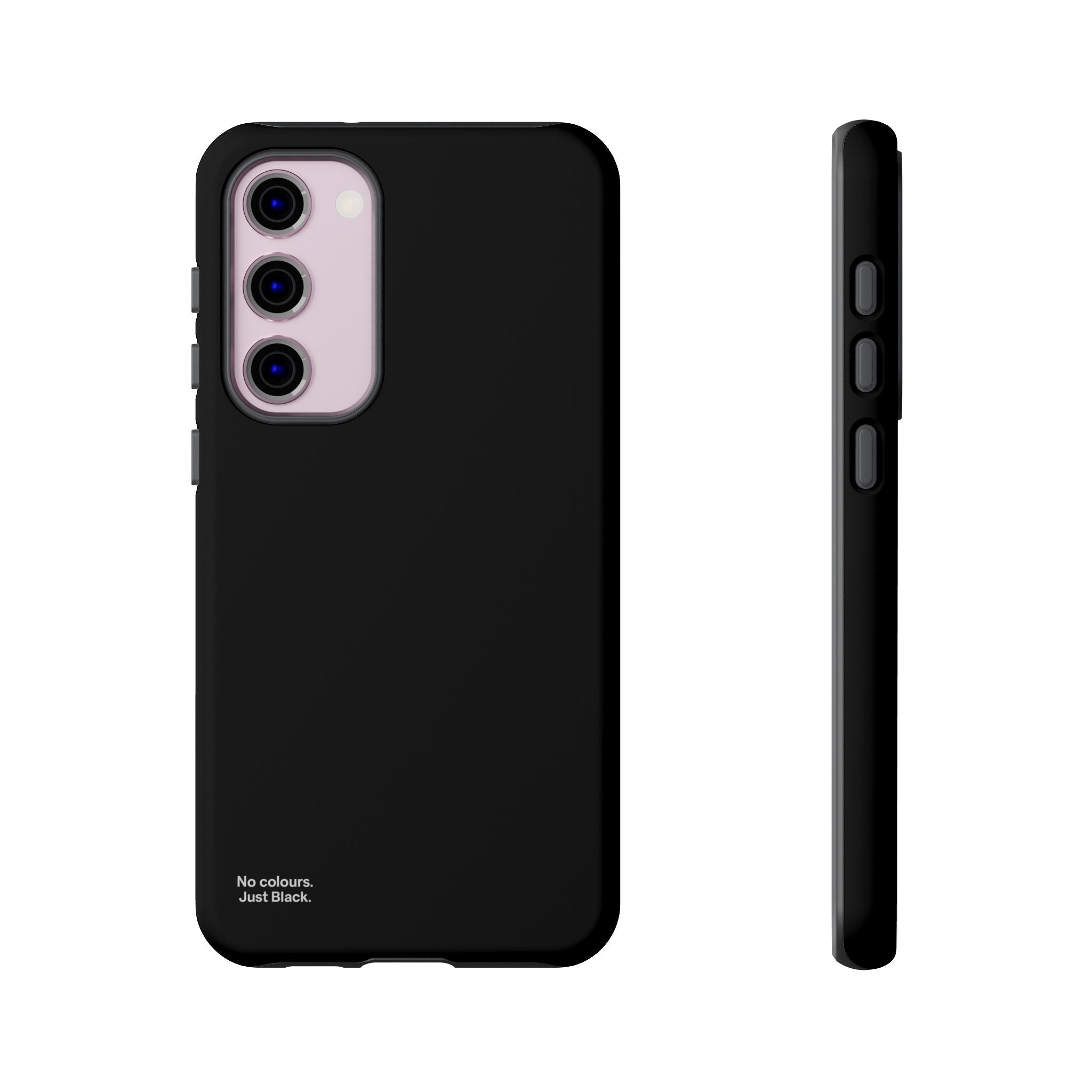 Minimalist Black Phone Case - INALLBLACK