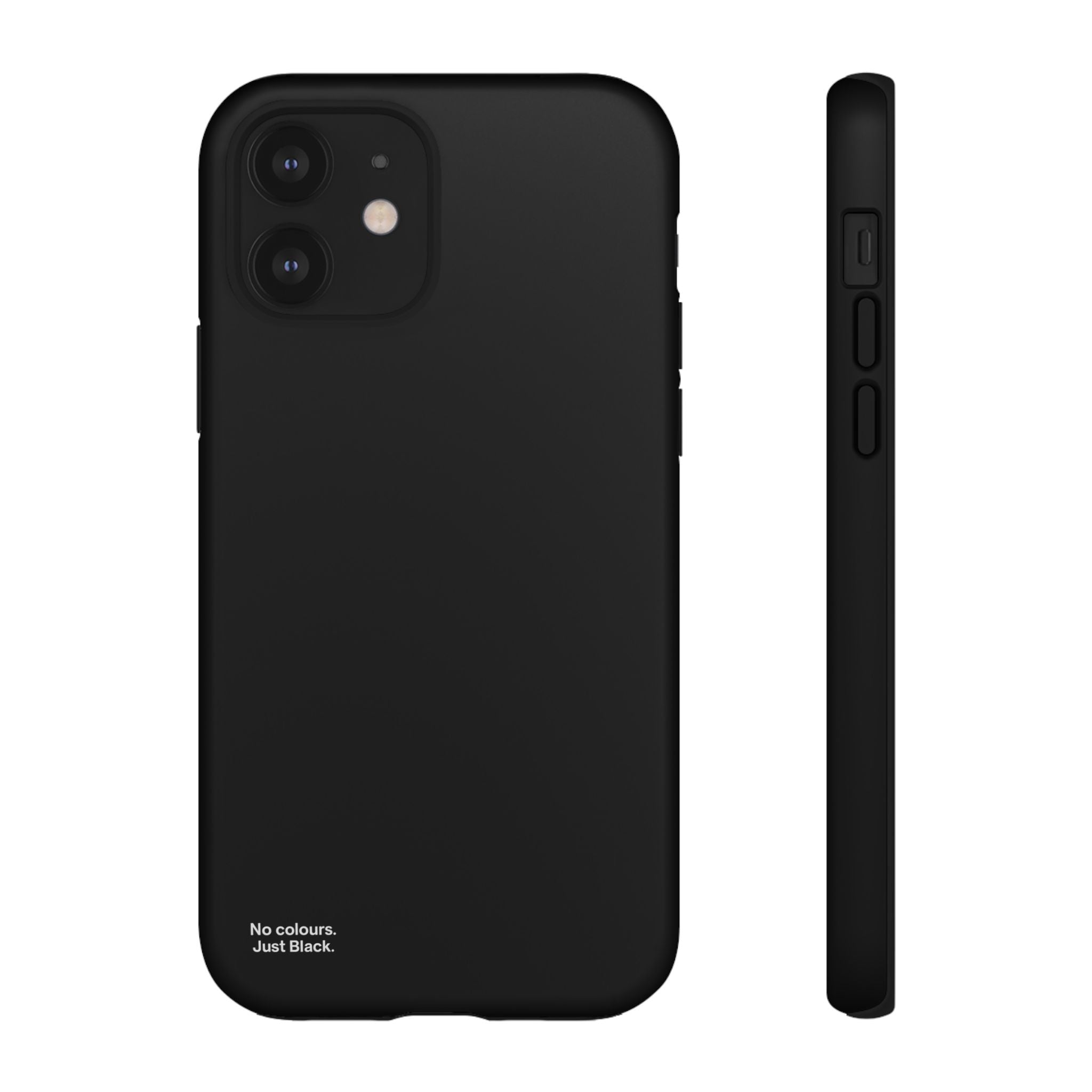 Minimalist Black Phone Case - INALLBLACK