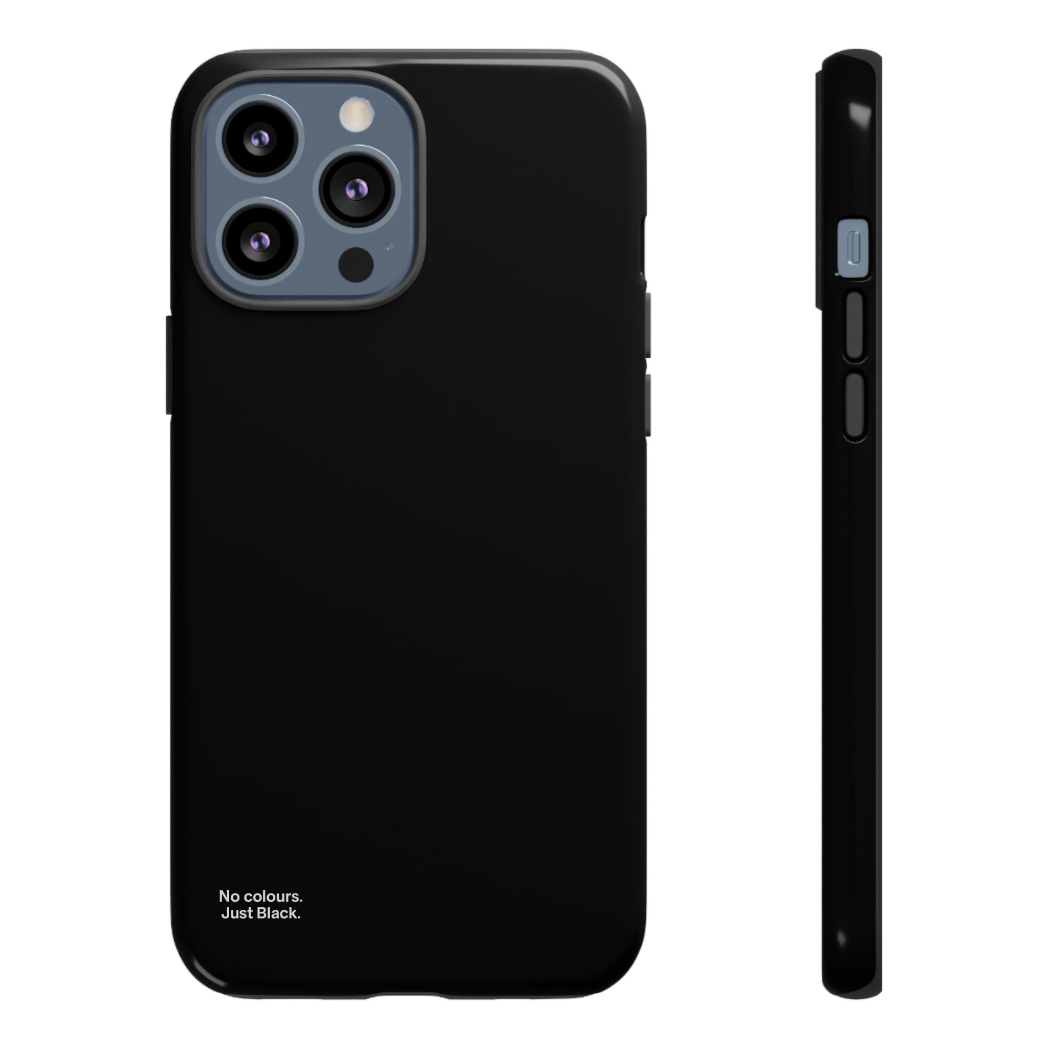Minimalist Black Phone Case - INALLBLACK