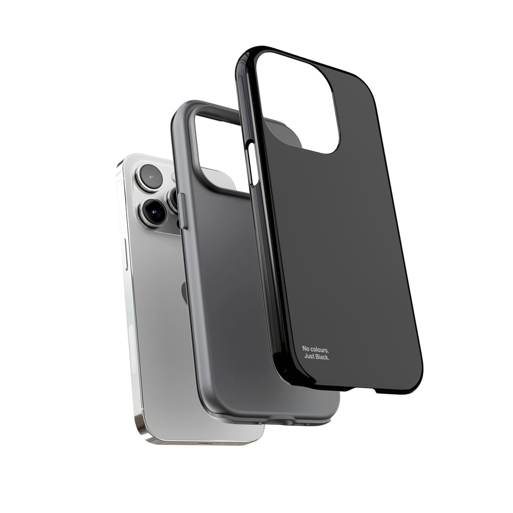 Minimalist Black Phone Case - INALLBLACK
