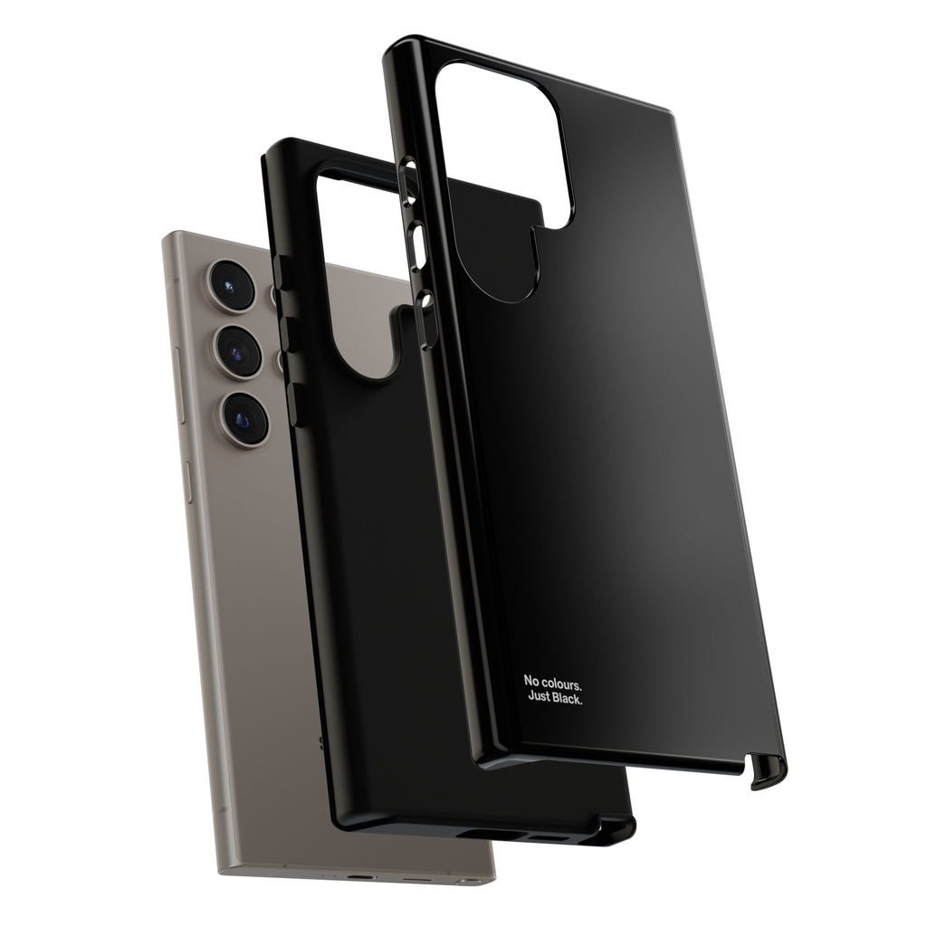 Minimalist Black Phone Case - INALLBLACK