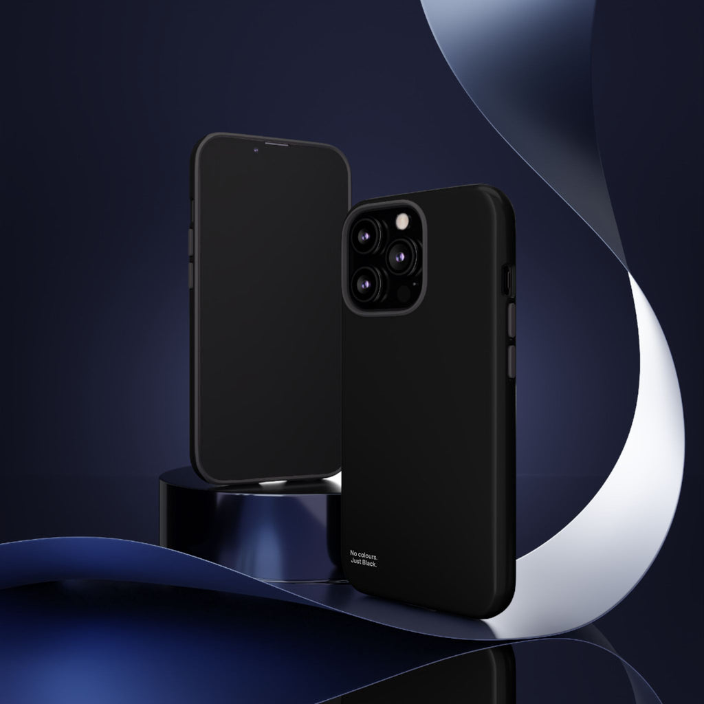 Minimalist Black Phone Case - INALLBLACK