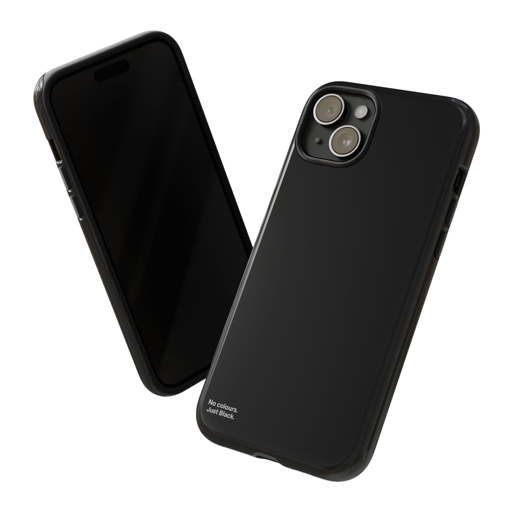 Minimalist Black Phone Case - INALLBLACK