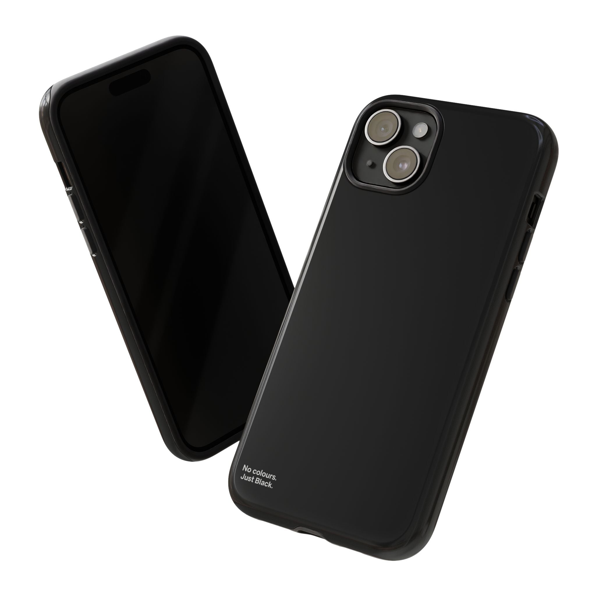 Minimalist Black Phone Case - INALLBLACK