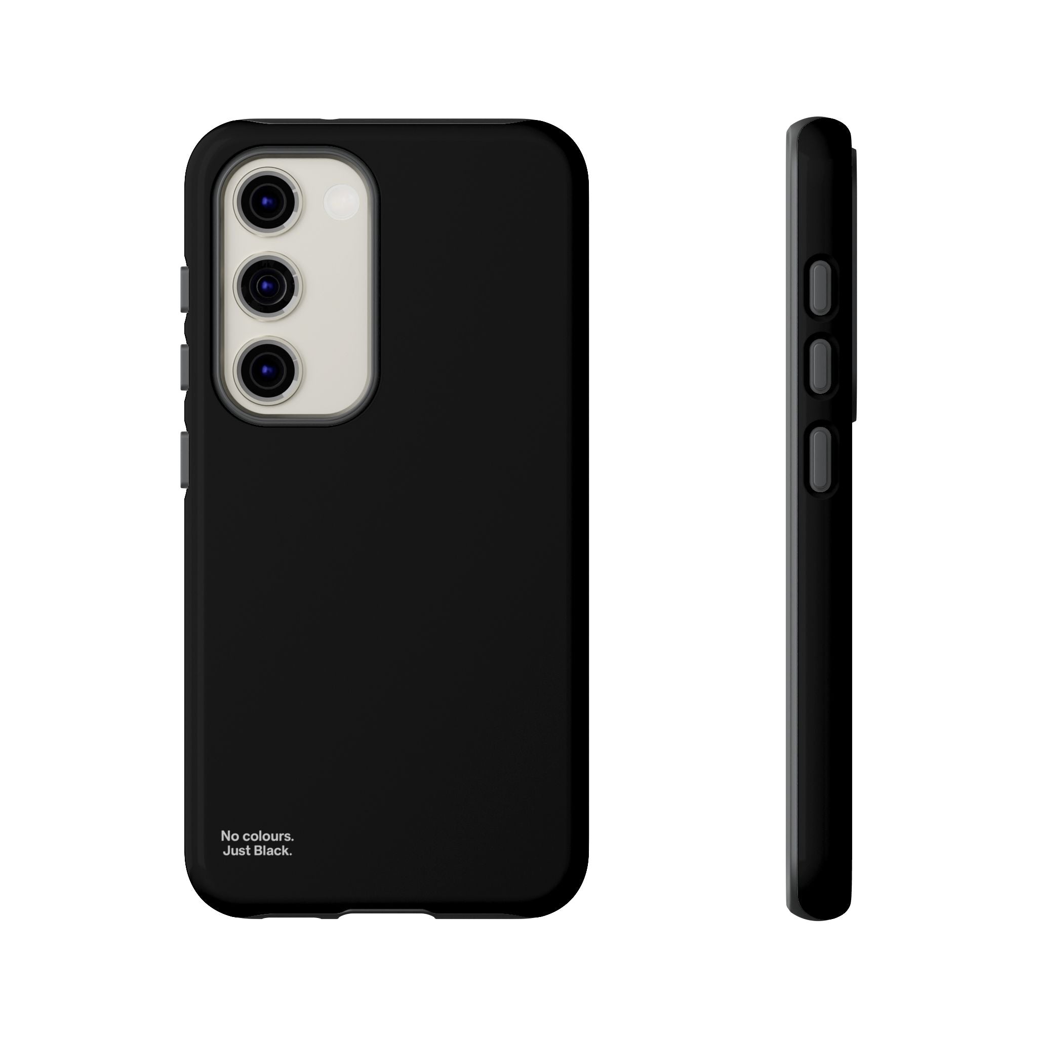 Minimalist Black Phone Case - INALLBLACK