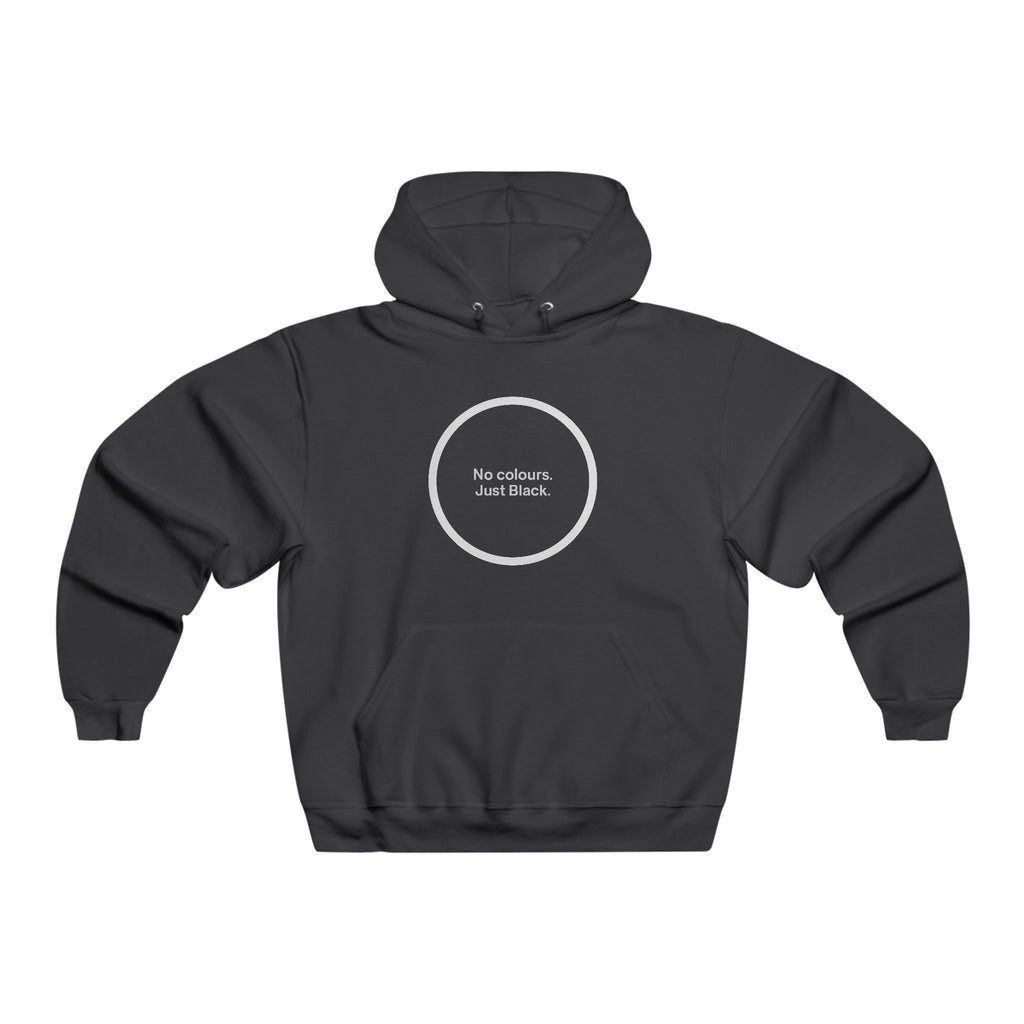 Minimalistic Men's Hooded Sweatshirt  - INALLBLACK