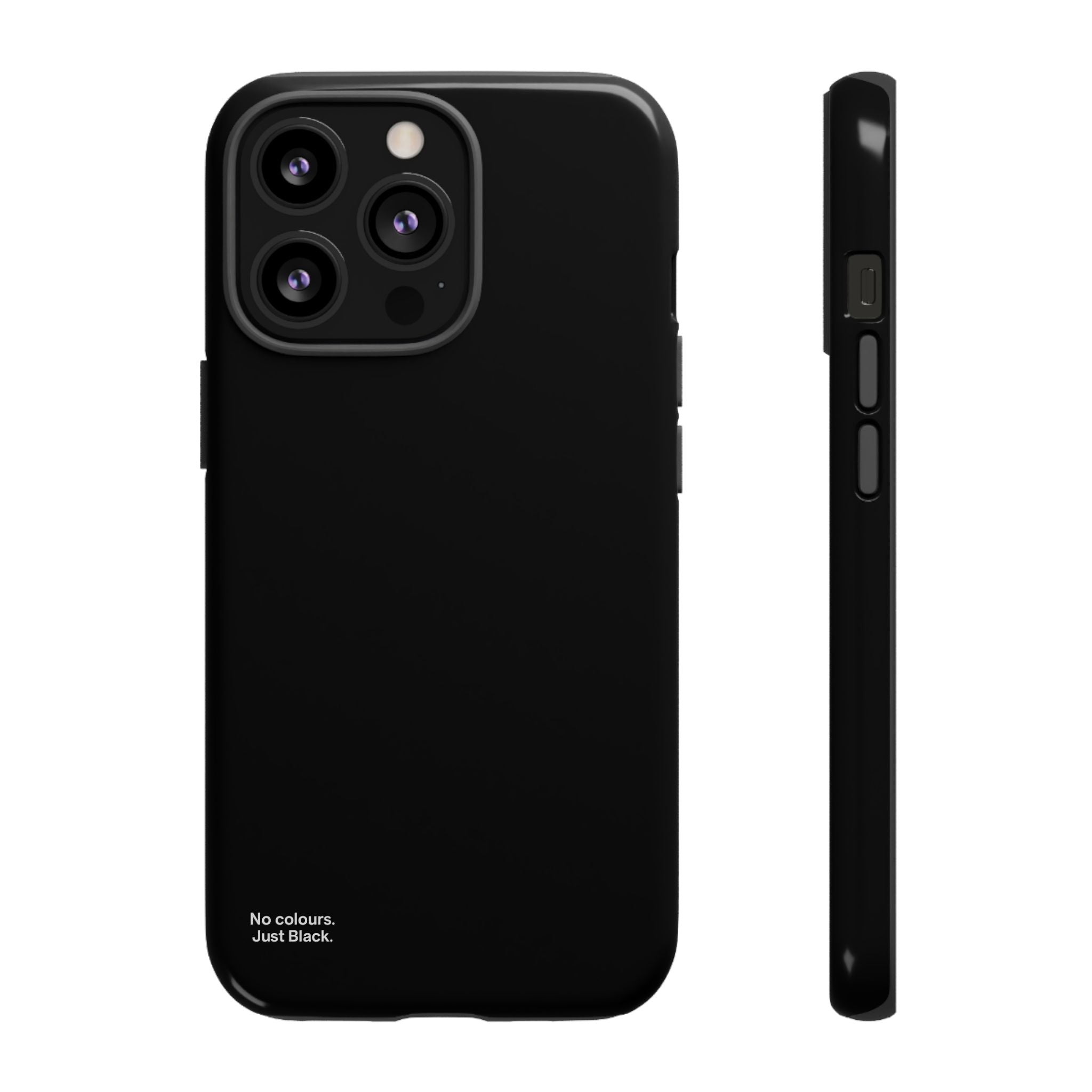 Minimalist Black Phone Case - INALLBLACK