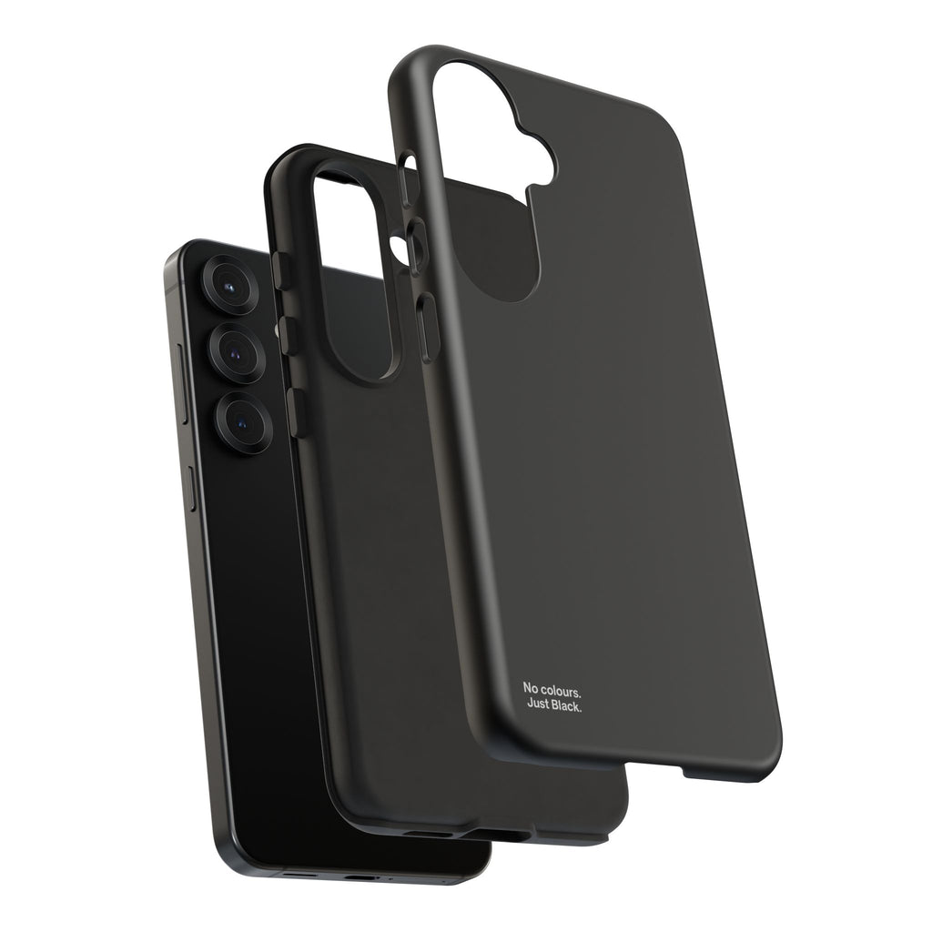 Minimalist Black Phone Case - INALLBLACK