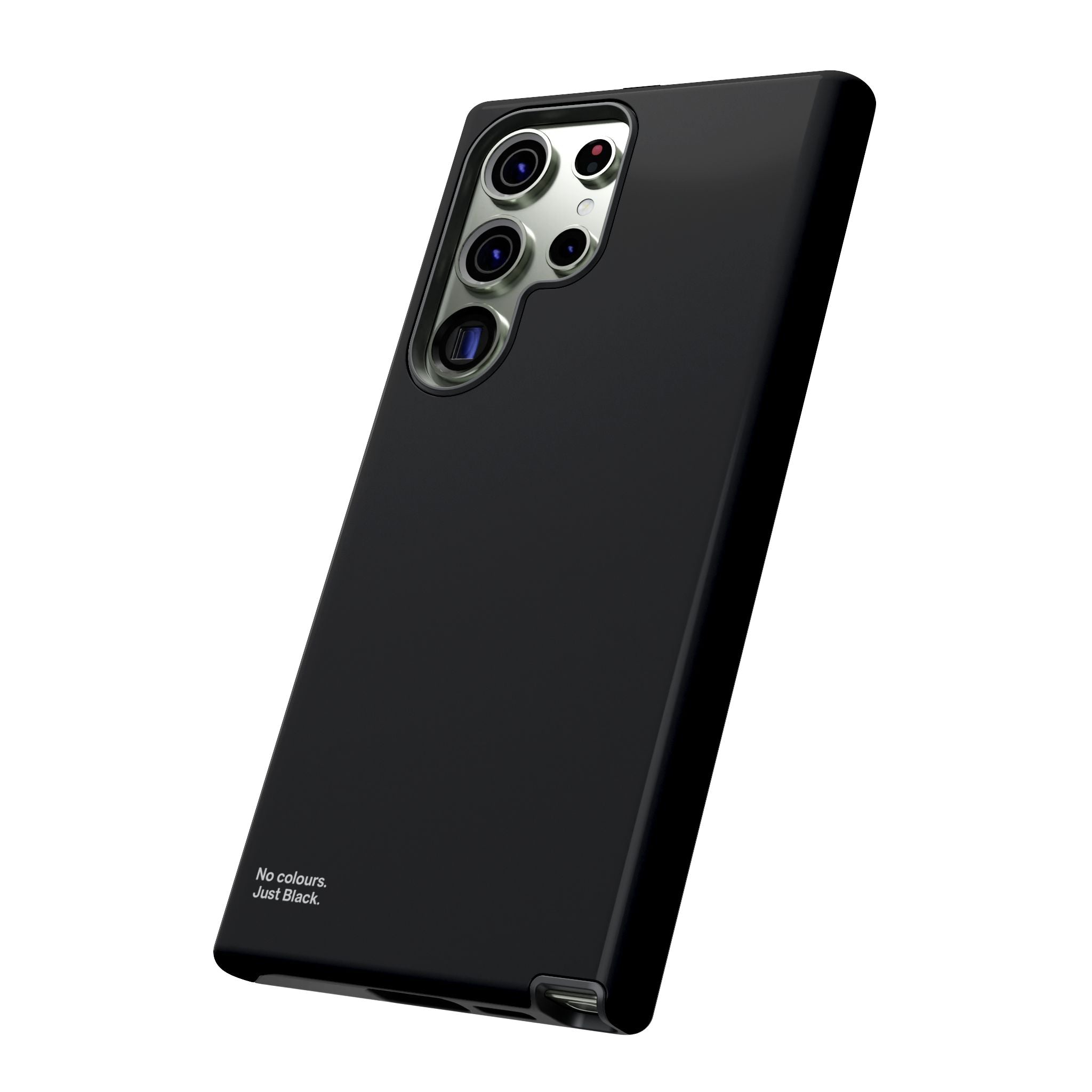 Minimalist Black Phone Case - INALLBLACK