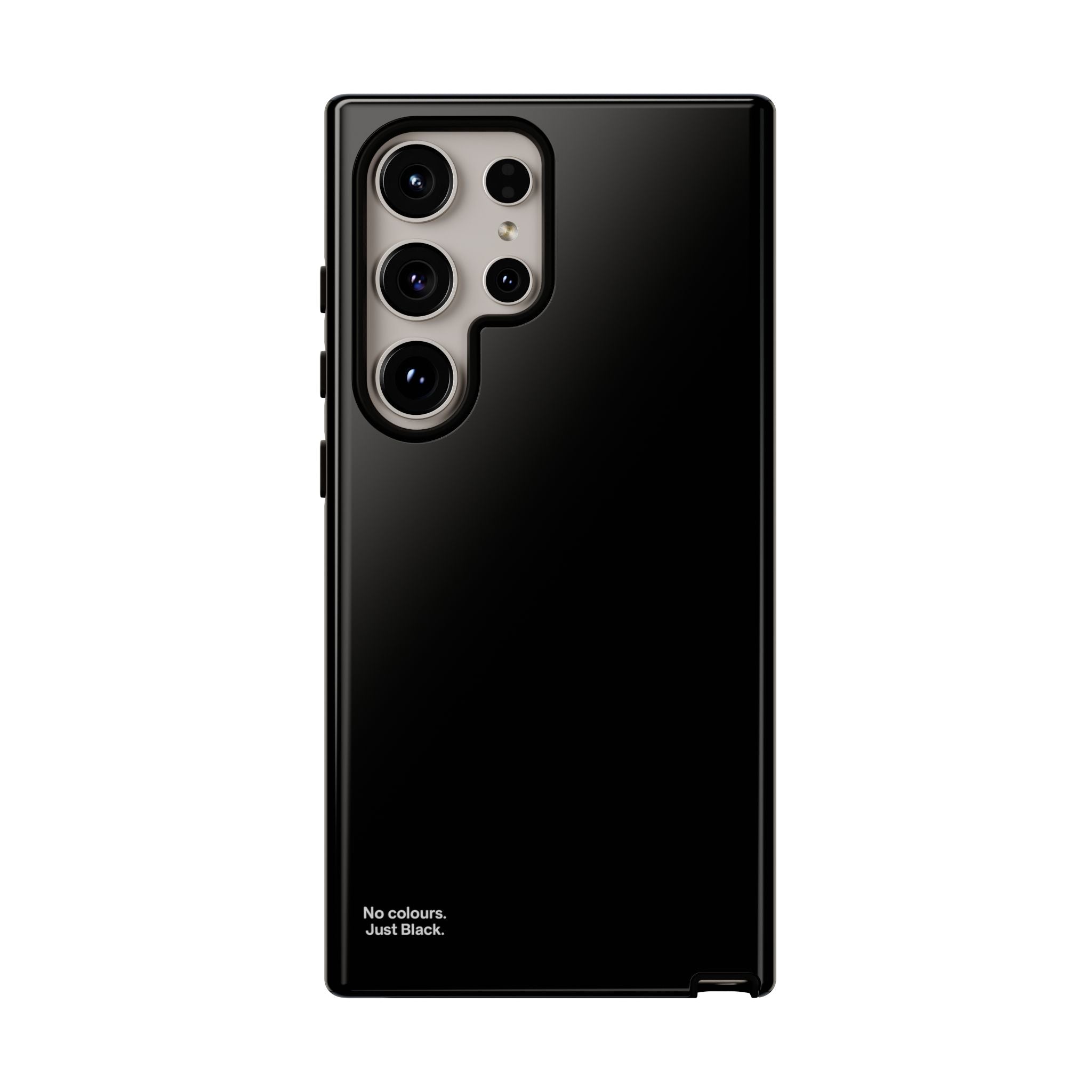Minimalist Black Phone Case - INALLBLACK