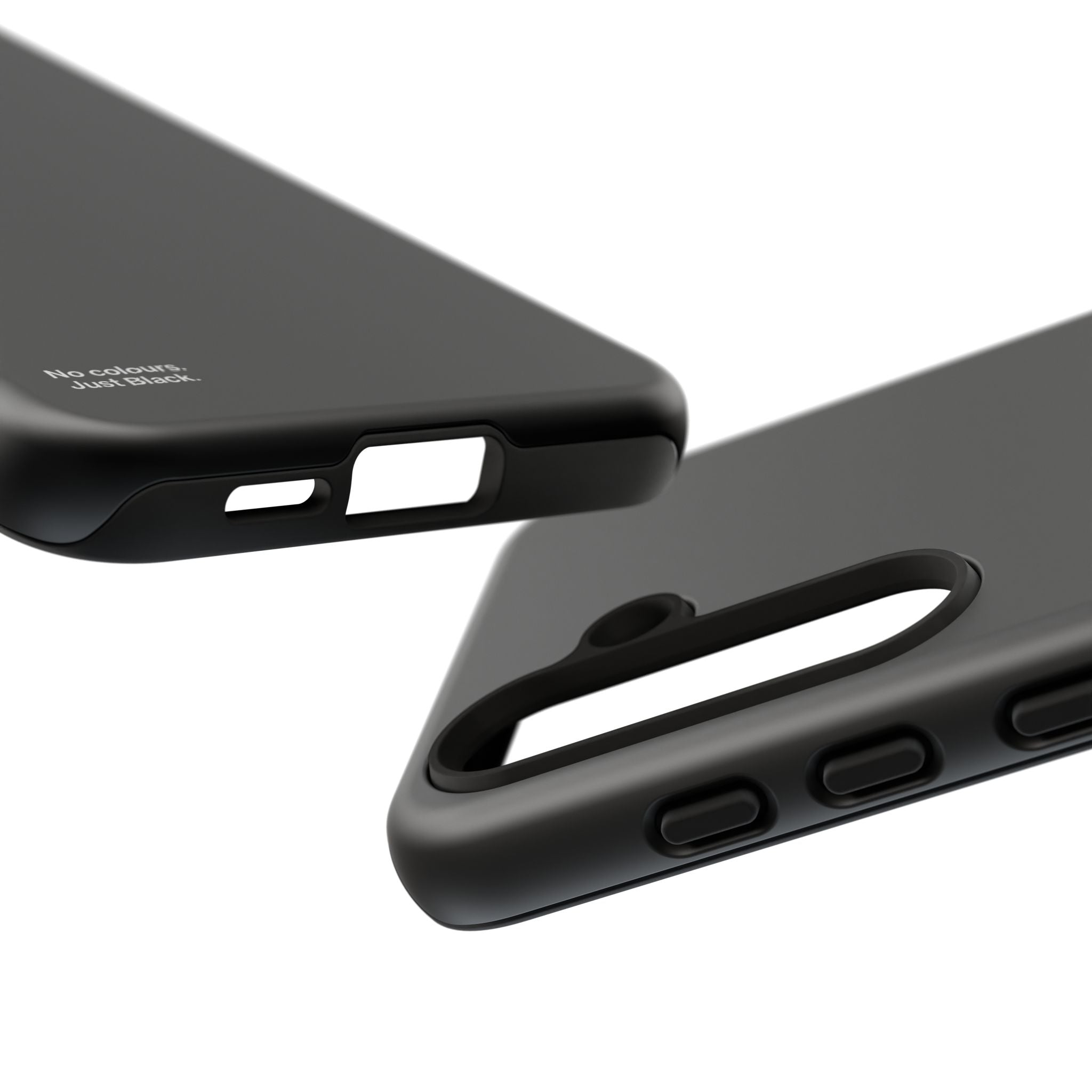 Minimalist Black Phone Case - INALLBLACK
