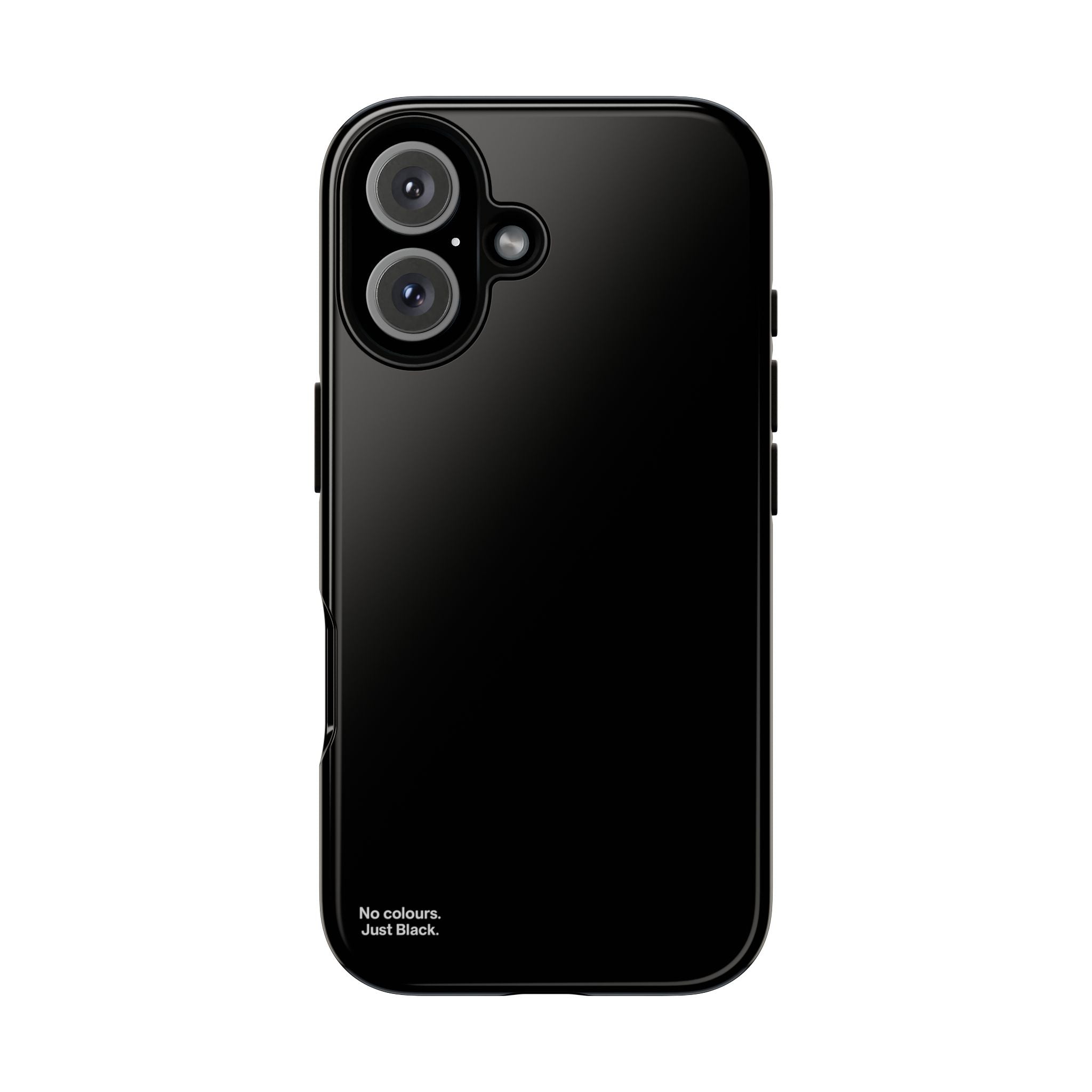 Minimalist Black Phone Case - INALLBLACK