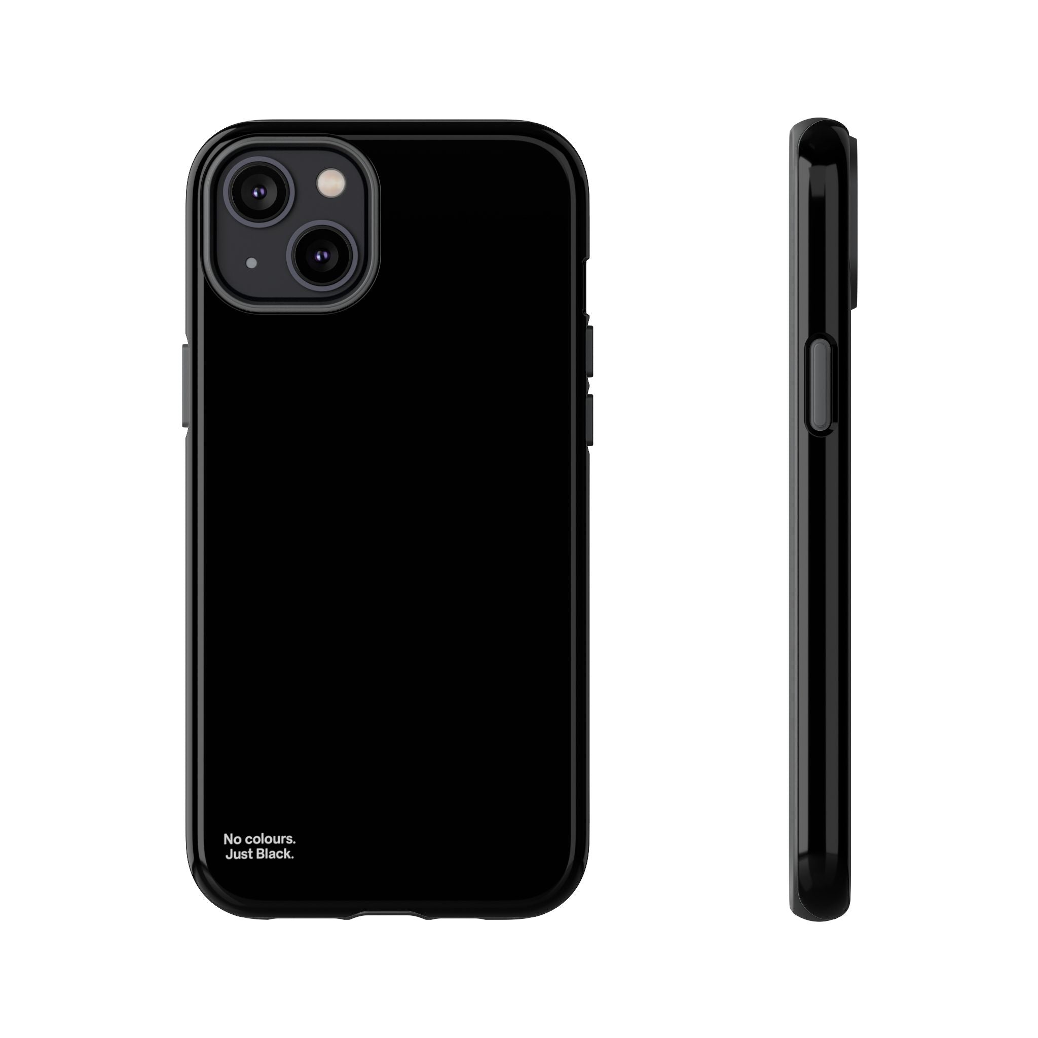 Minimalist Black Phone Case - INALLBLACK
