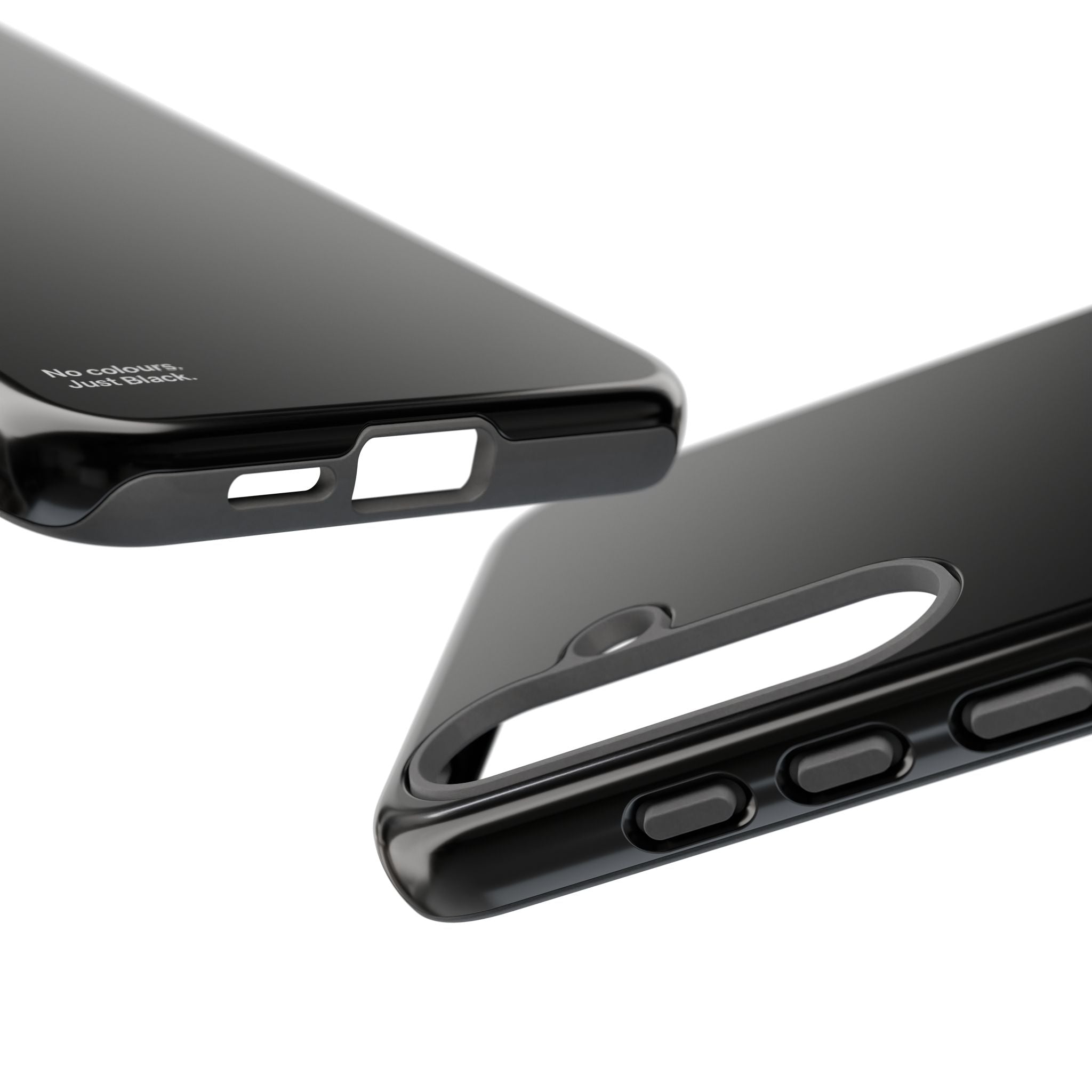 Minimalist Black Phone Case - INALLBLACK